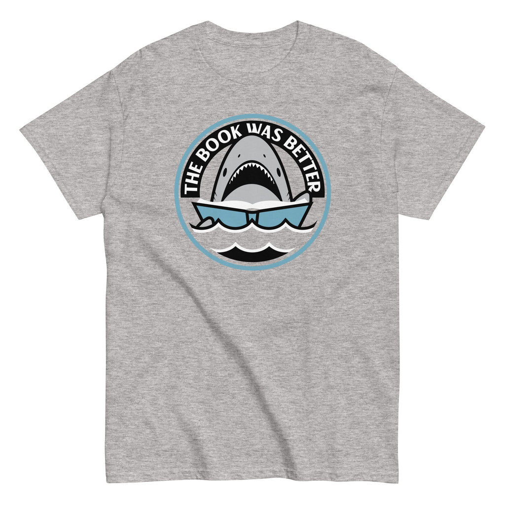 The Book Was Better Men's Classic - Adult & Kids T-Shirts, Sweatshirts & Hoodies apparel design preview 1