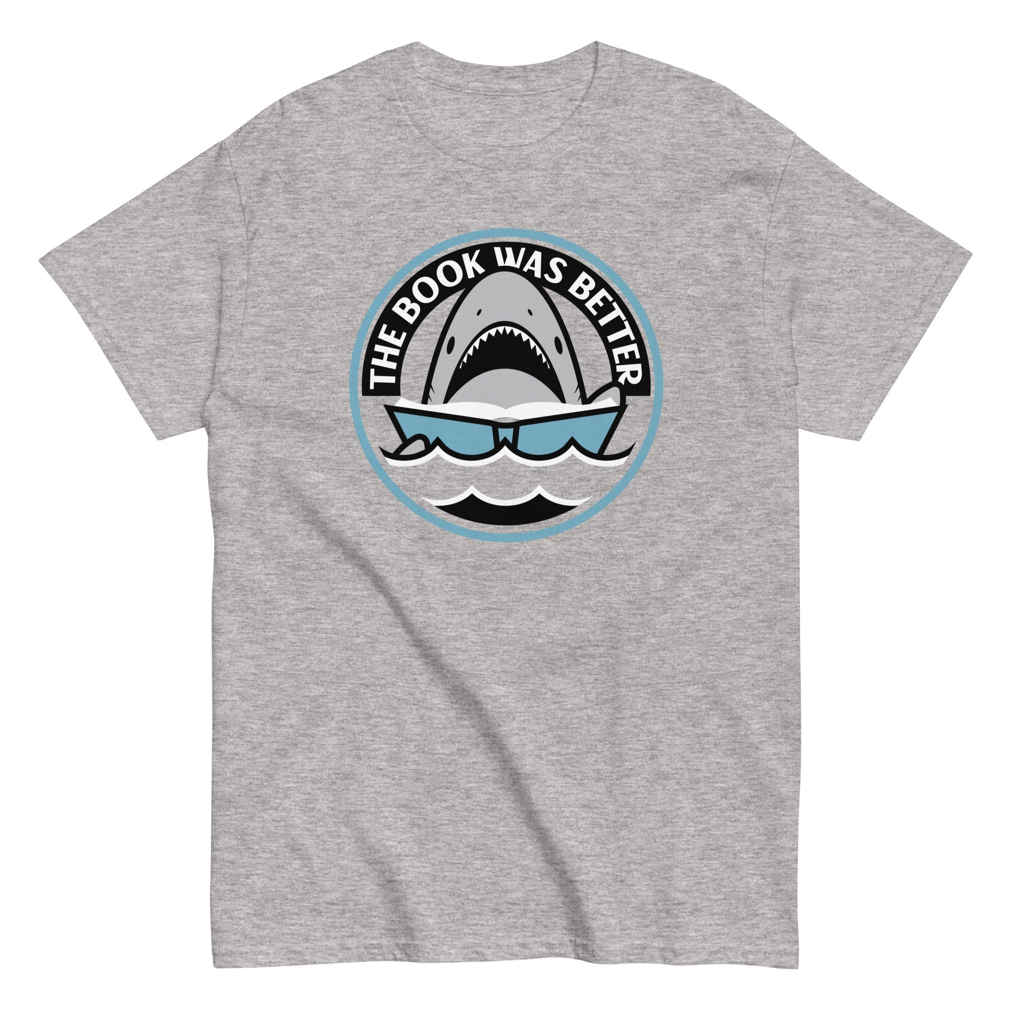 The Book Was Better Men's Classic - Adult & Kids T-Shirts, Sweatshirts & Hoodies apparel design preview 1