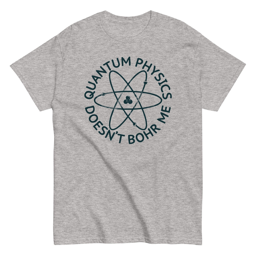Quantum Physics Doesn't Bohr Me Men's Classic - Adult & Kids T-Shirts, Sweatshirts & Hoodies apparel design preview 1