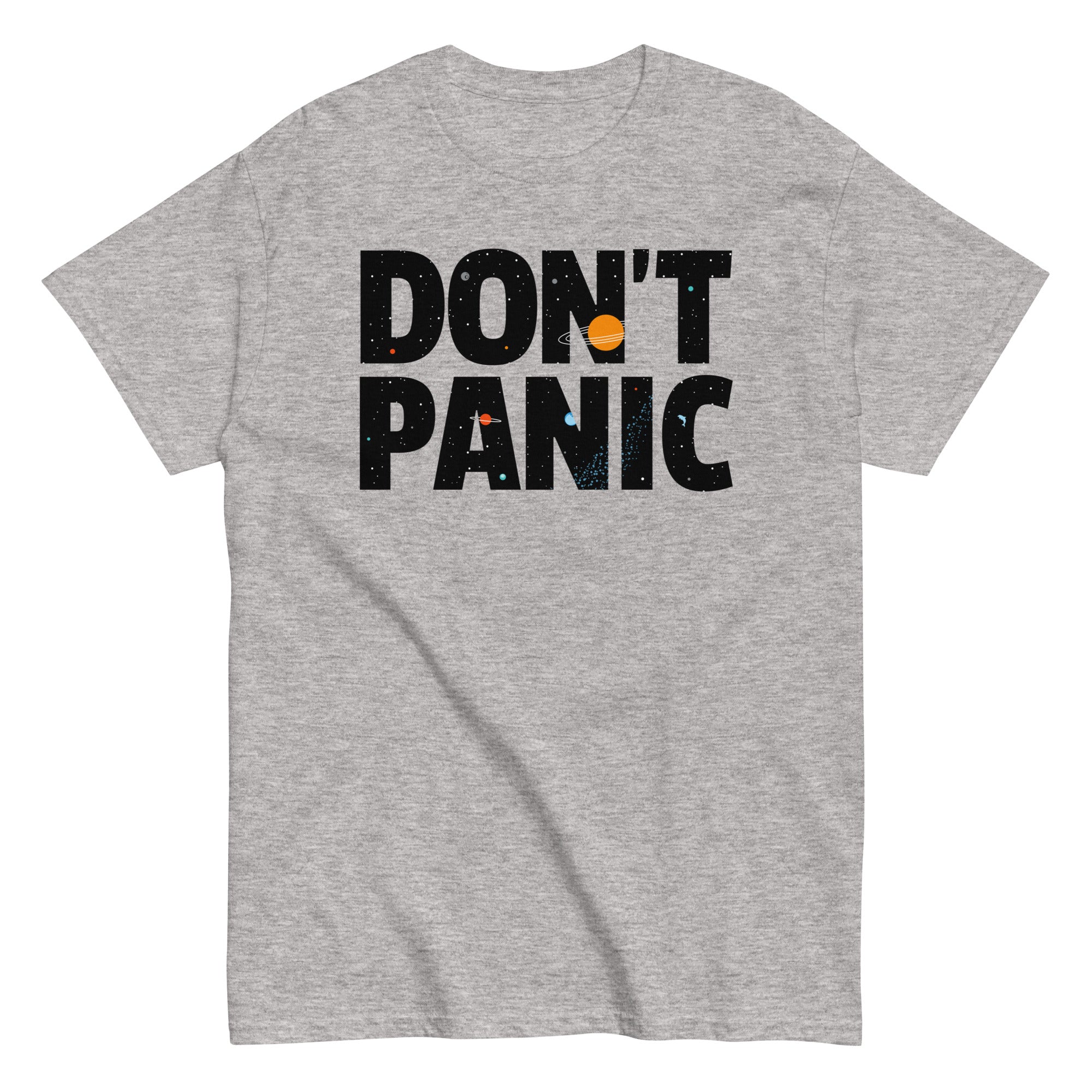Don't Panic Men's Classic - Adult & Kids T-Shirts, Sweatshirts & Hoodies apparel design preview 1