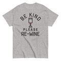 Be Kind, Please Re-Wine Men's Classic - Adult & Kids T-Shirts, Sweatshirts & Hoodies apparel design preview 1