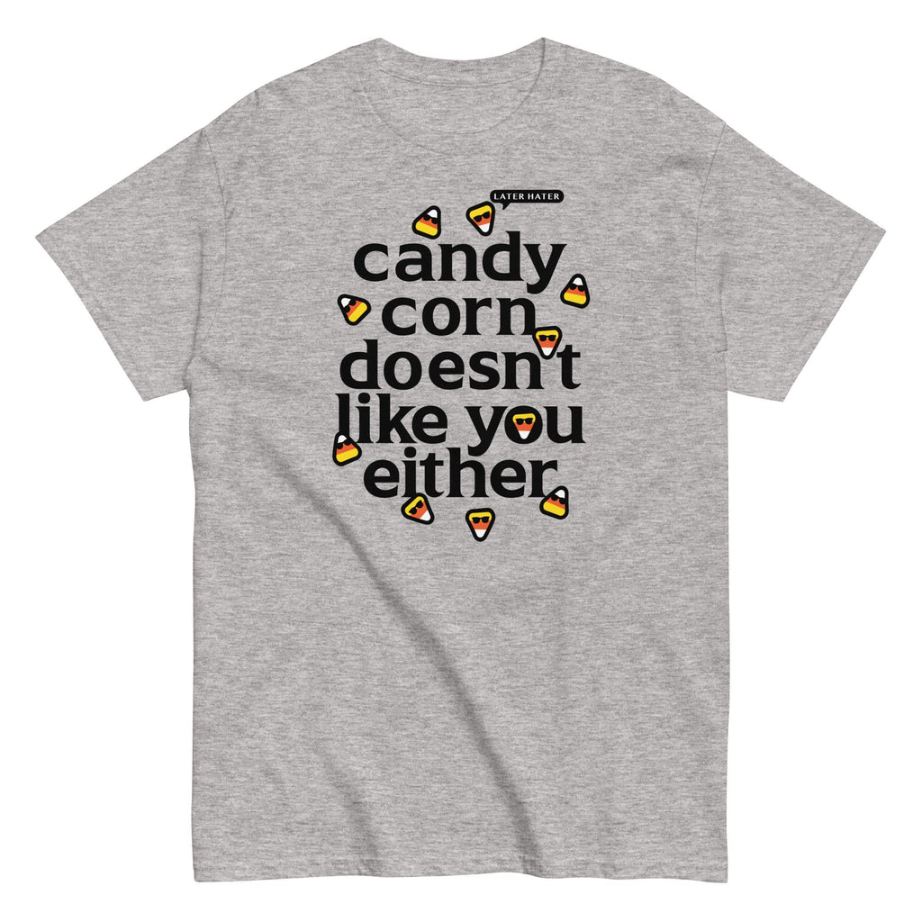Candy Corn Doesn't Like You Either Men's Classic - Adult & Kids T-Shirts, Sweatshirts & Hoodies apparel design preview 1
