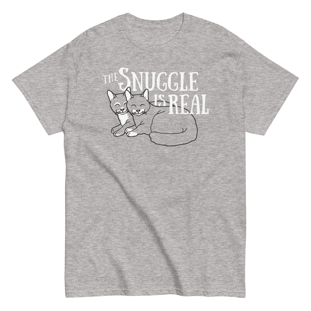 The Snuggle Is Real Men's Classic - Adult & Kids T-Shirts, Sweatshirts & Hoodies apparel design preview 1
