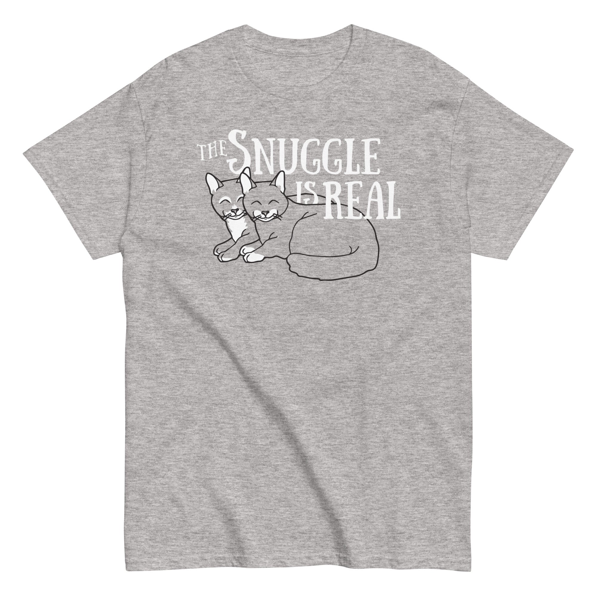The Snuggle Is Real Men's Classic - Adult & Kids T-Shirts, Sweatshirts & Hoodies apparel design preview 1