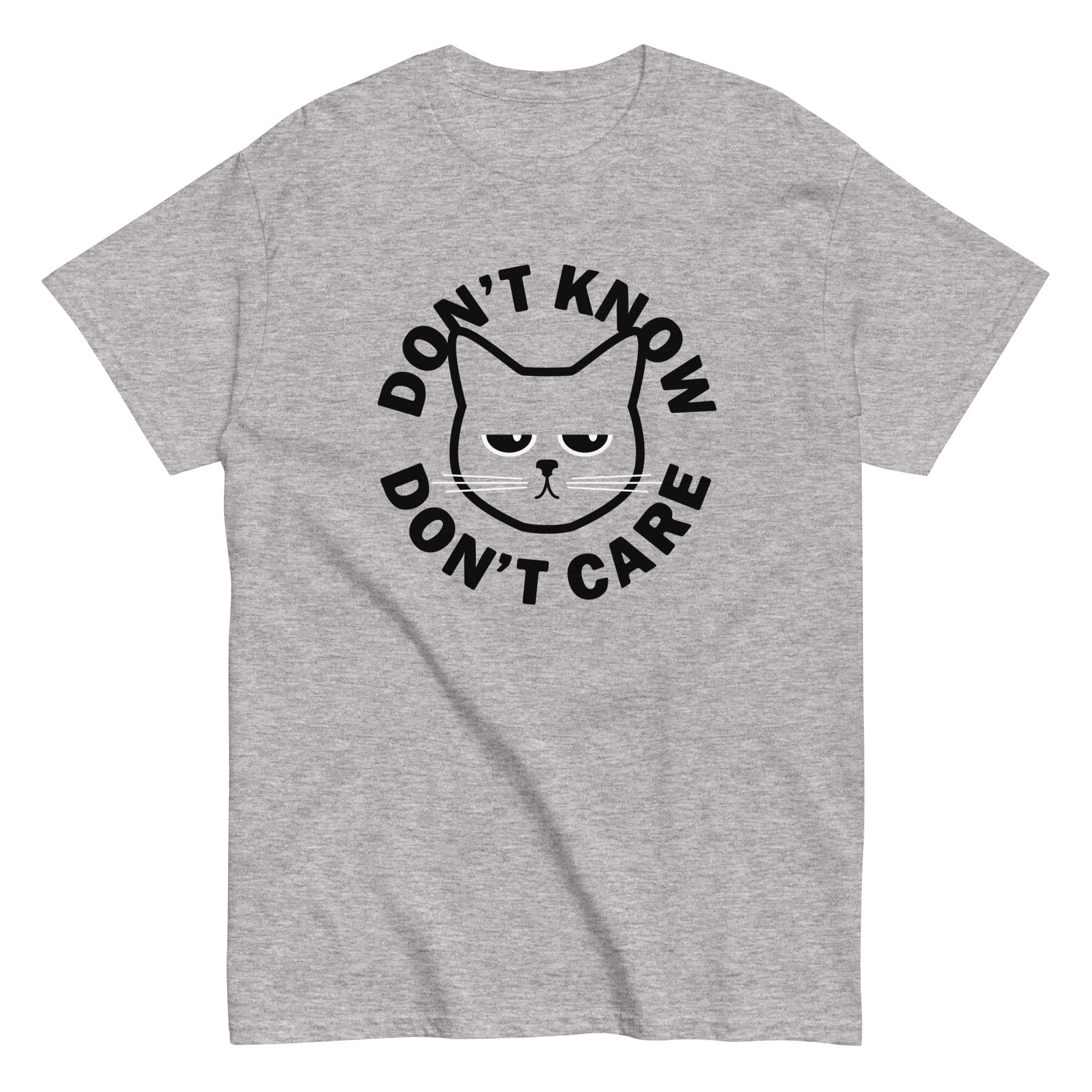 Don't Know Care Men's Classic - Adult & Kids T-Shirts, Sweatshirts & Hoodies apparel design preview 1