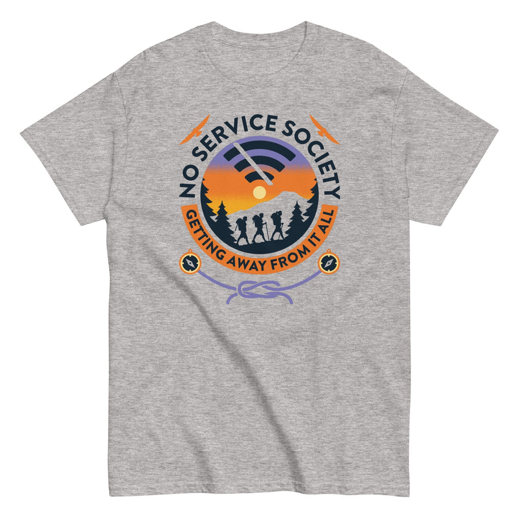 No Service Society Men's Classic - Adult & Kids T-Shirts, Sweatshirts & Hoodies apparel design preview 1