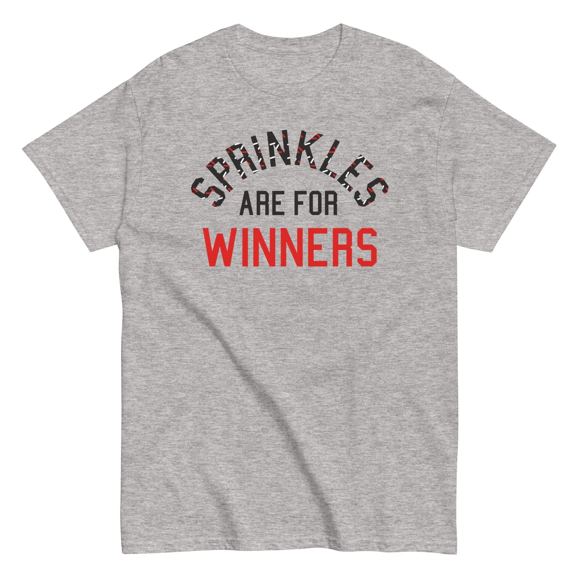 Sprinkles Are For Winners Men's Classic - Adult & Kids T-Shirts, Sweatshirts & Hoodies apparel design preview 1