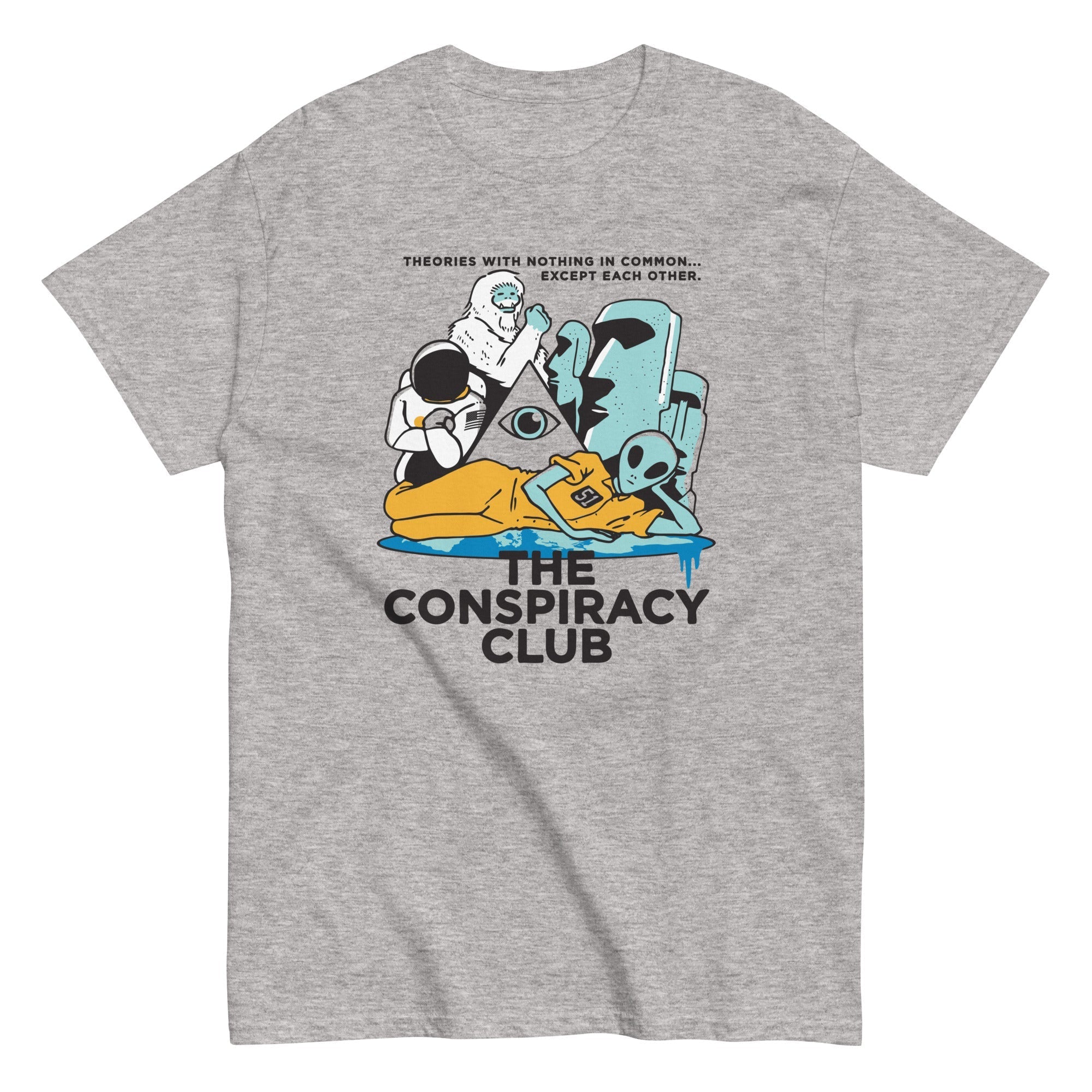 The Conspiracy Club Men's Classic - Adult & Kids T-Shirts, Sweatshirts & Hoodies apparel design preview 1