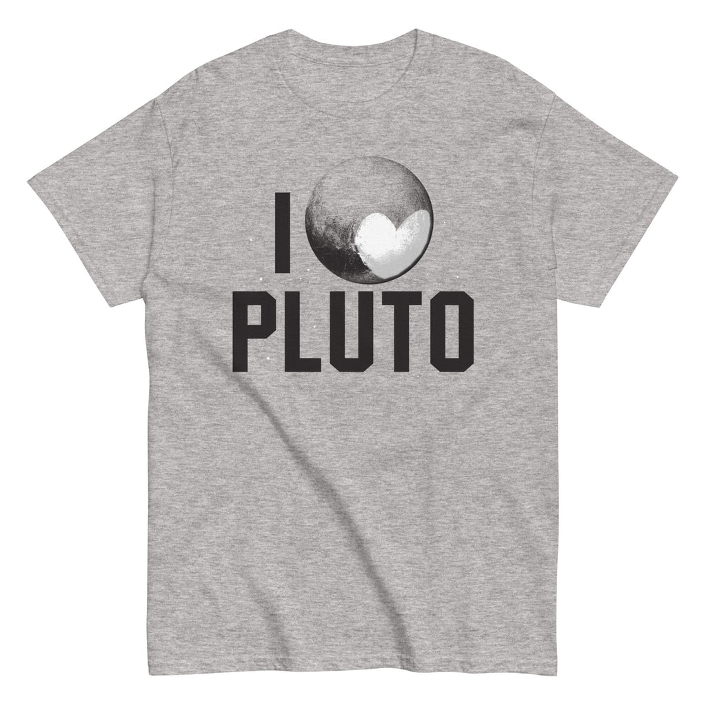 I Heart Pluto Men's Classic - Adult & Kids T-Shirts, Sweatshirts & Hoodies apparel design preview 1