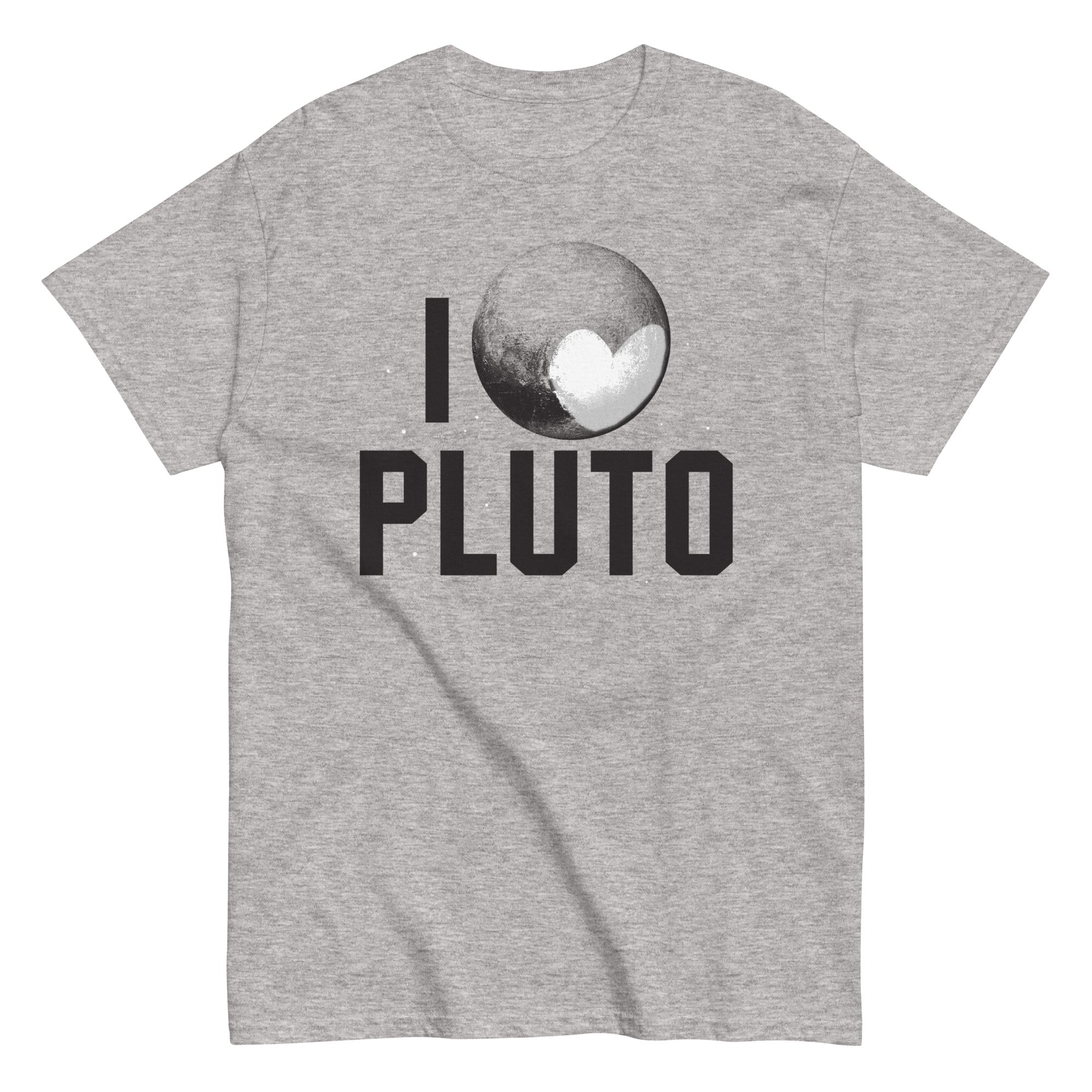 I Heart Pluto Men's Classic - Adult & Kids T-Shirts, Sweatshirts & Hoodies apparel design preview 1