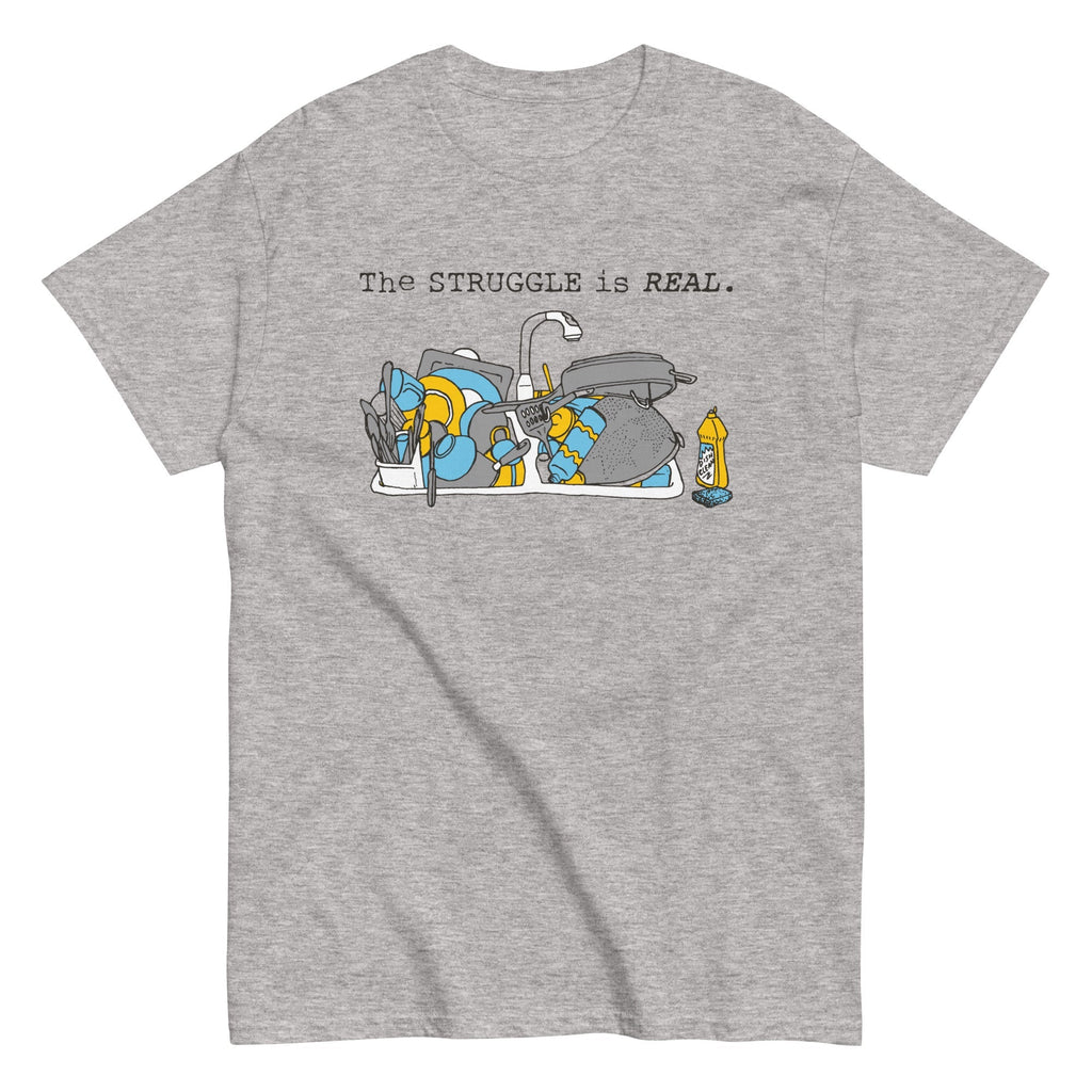 The Struggle Is Real Men's Classic - Adult & Kids T-Shirts, Sweatshirts & Hoodies apparel design preview 1