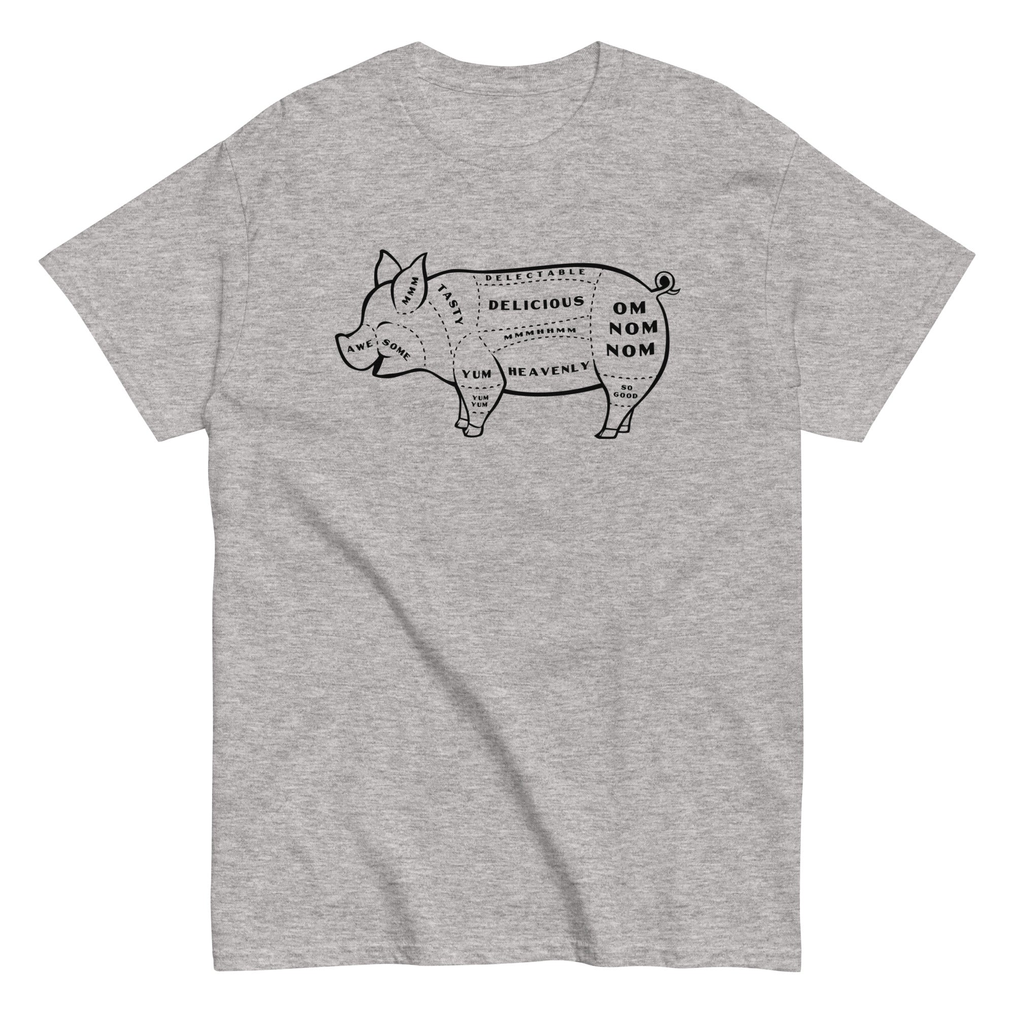 Tasty Pig Cuts Men's Classic - Adult & Kids T-Shirts, Sweatshirts & Hoodies apparel design preview 1