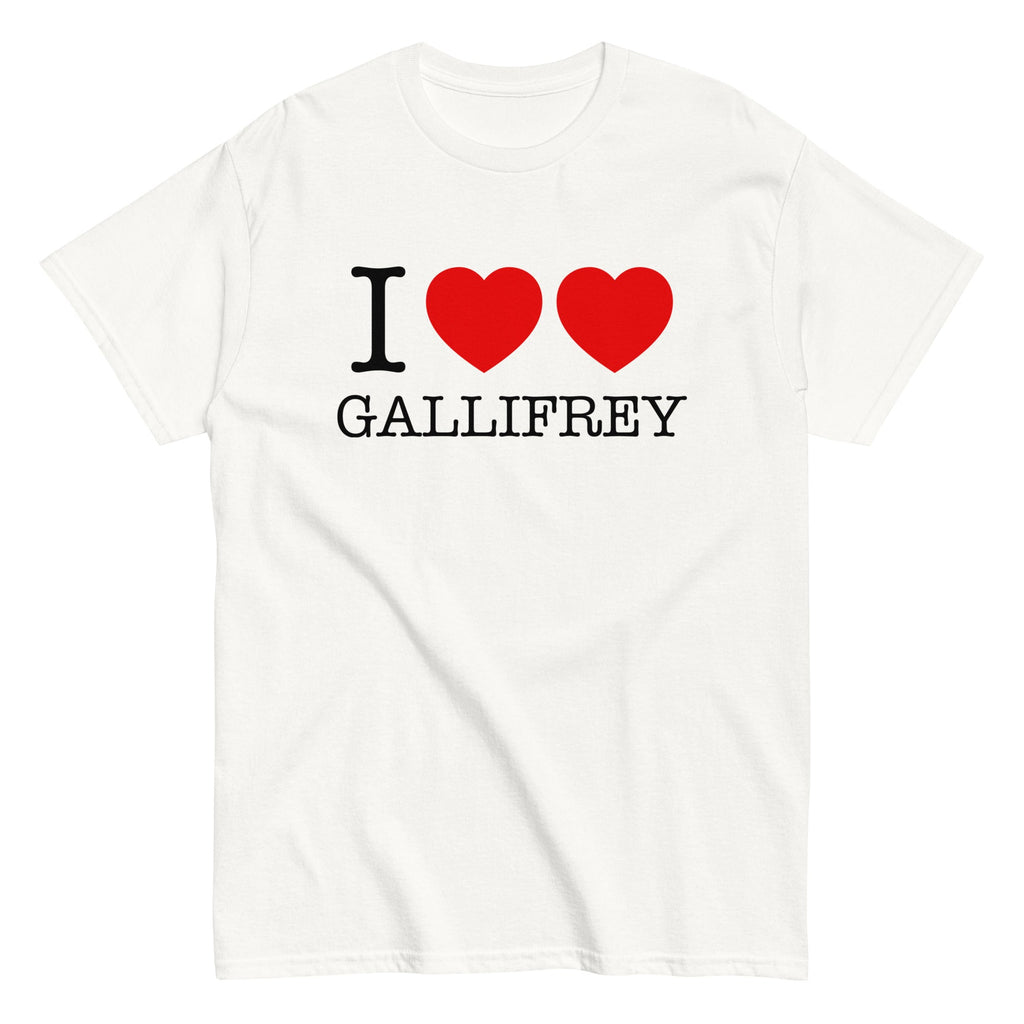 I Heart Gallifrey Men's Classic - Adult & Kids T-Shirts, Sweatshirts & Hoodies apparel design preview 1