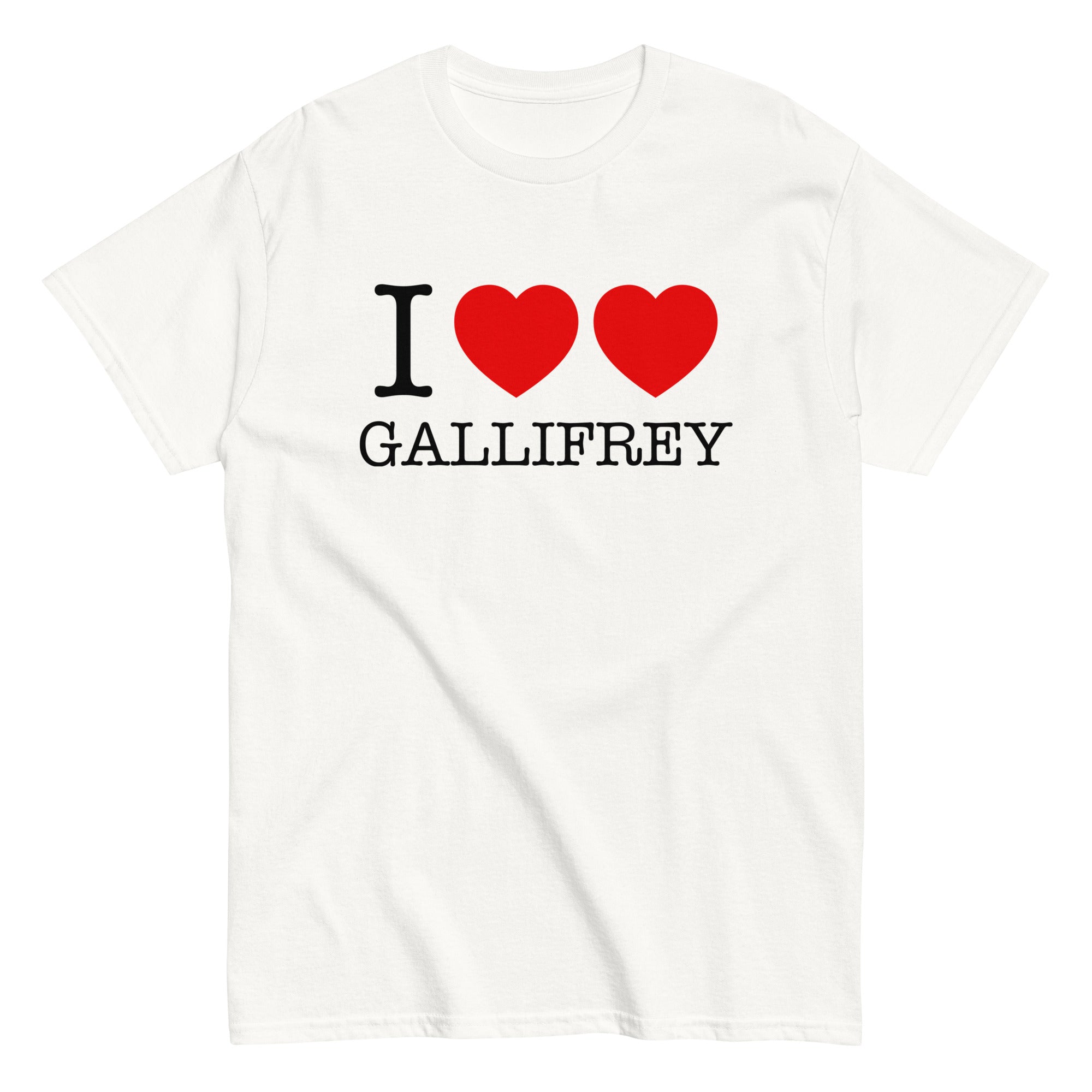 I Heart Gallifrey Men's Classic - Adult & Kids T-Shirts, Sweatshirts & Hoodies apparel design preview 1