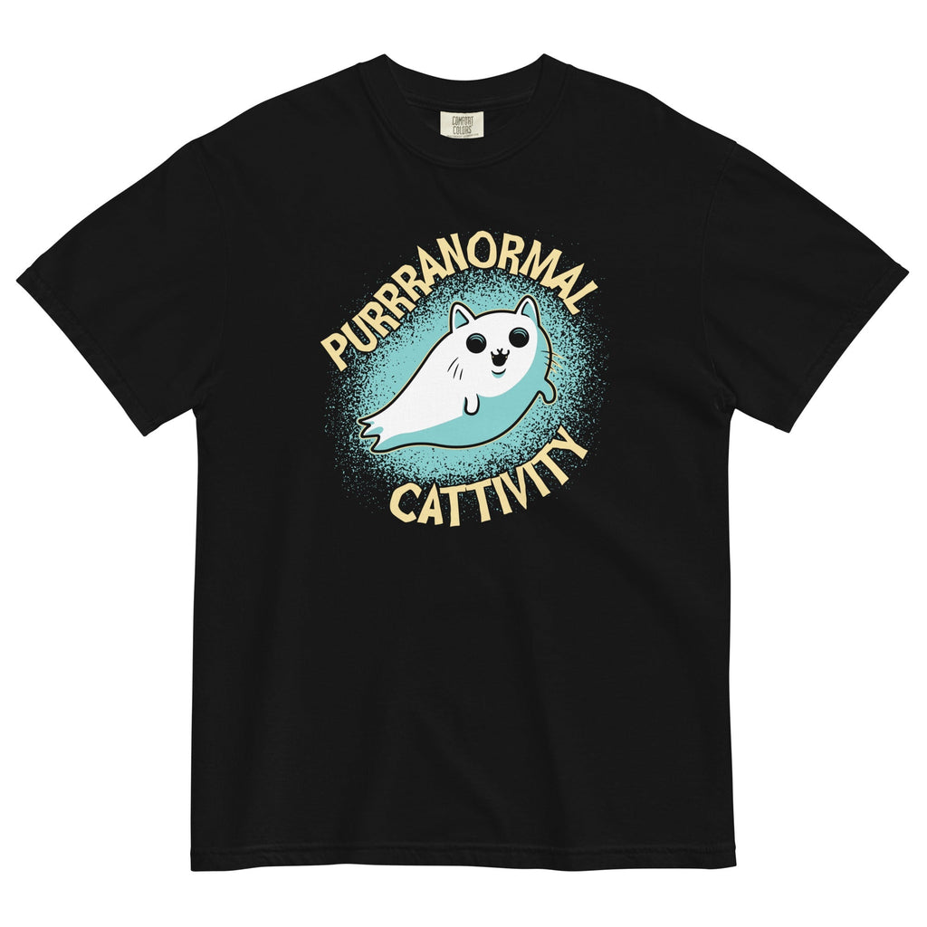 Purrranormal Cattivity Men's Relaxed Fit - Adult & Kids T-Shirts, Sweatshirts & Hoodies apparel design preview 1