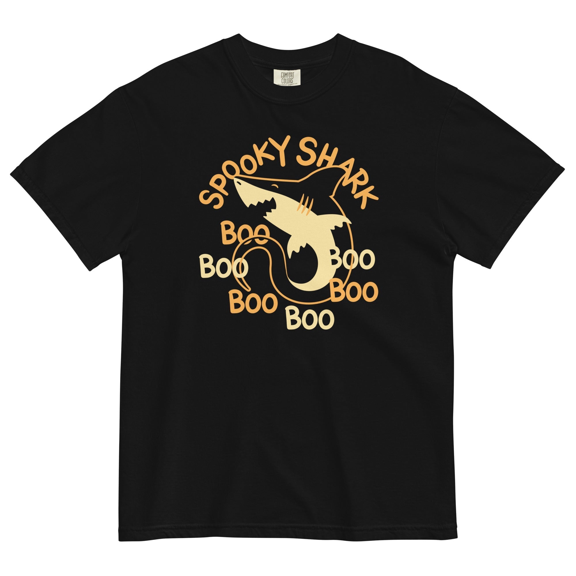 Spooky Shark Men's Relaxed Fit - Adult & Kids T-Shirts, Sweatshirts & Hoodies apparel design preview 1