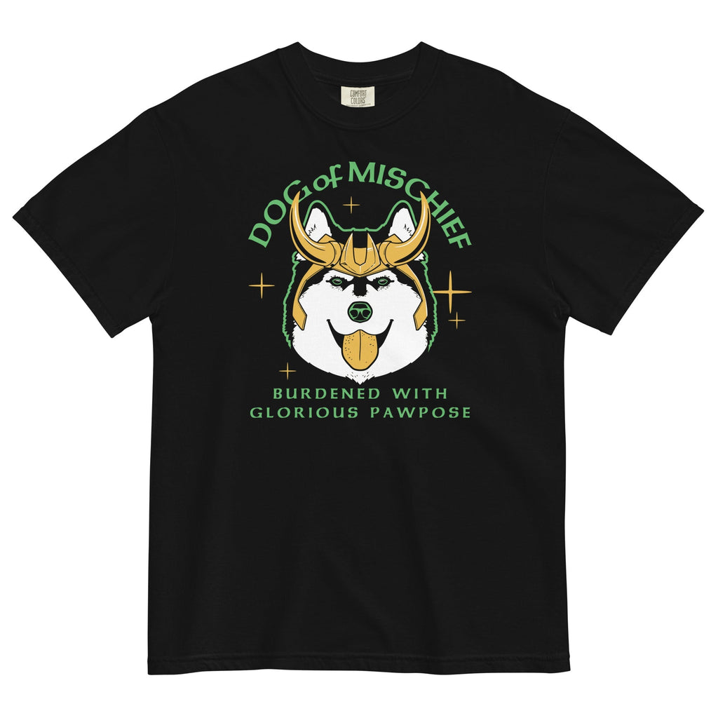 Dog Of Mischief Men's Relaxed Fit - Adult & Kids T-Shirts, Sweatshirts & Hoodies apparel design preview 1