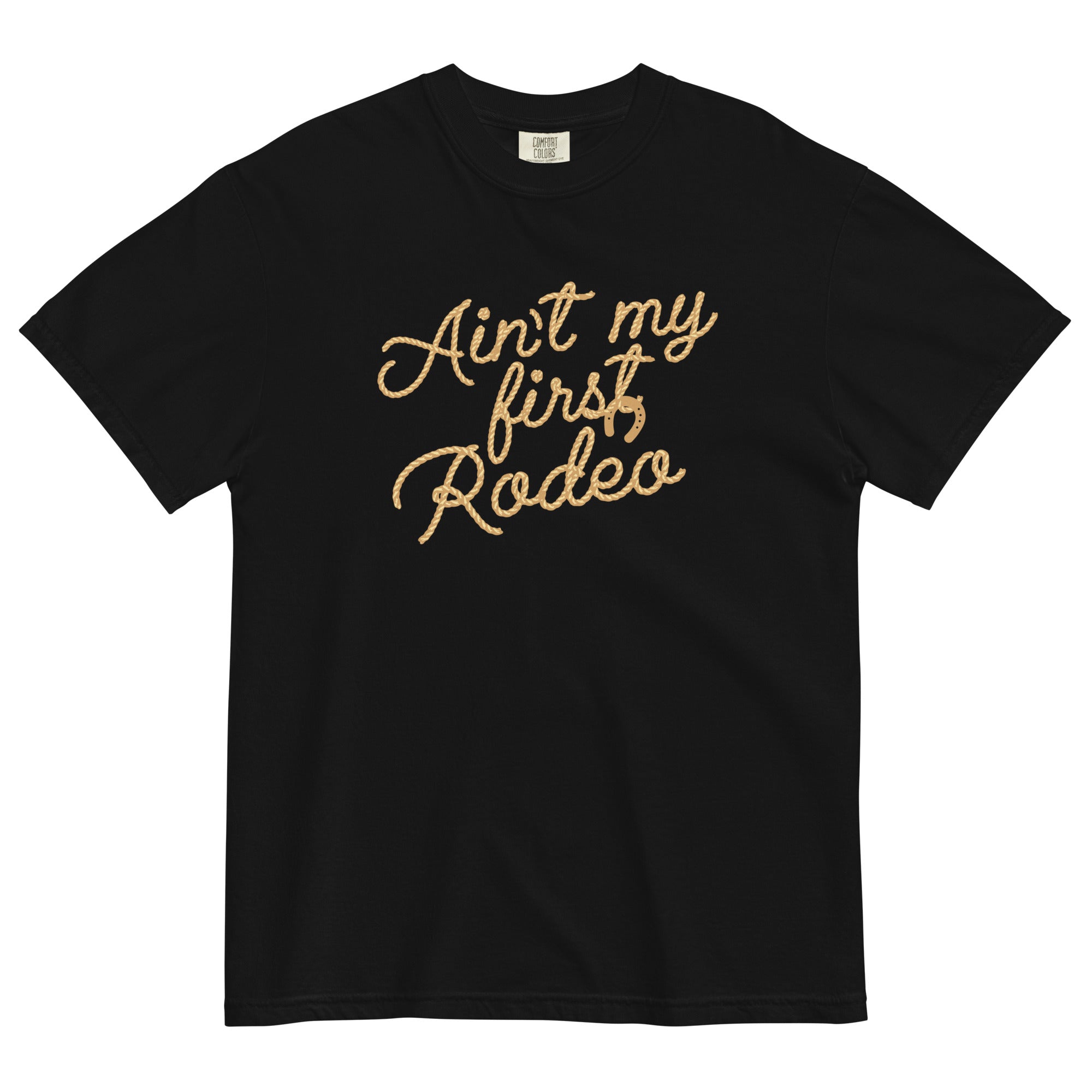 Ain't My First Rodeo Men's Relaxed Fit - Adult & Kids T-Shirts, Sweatshirts & Hoodies apparel design preview 1