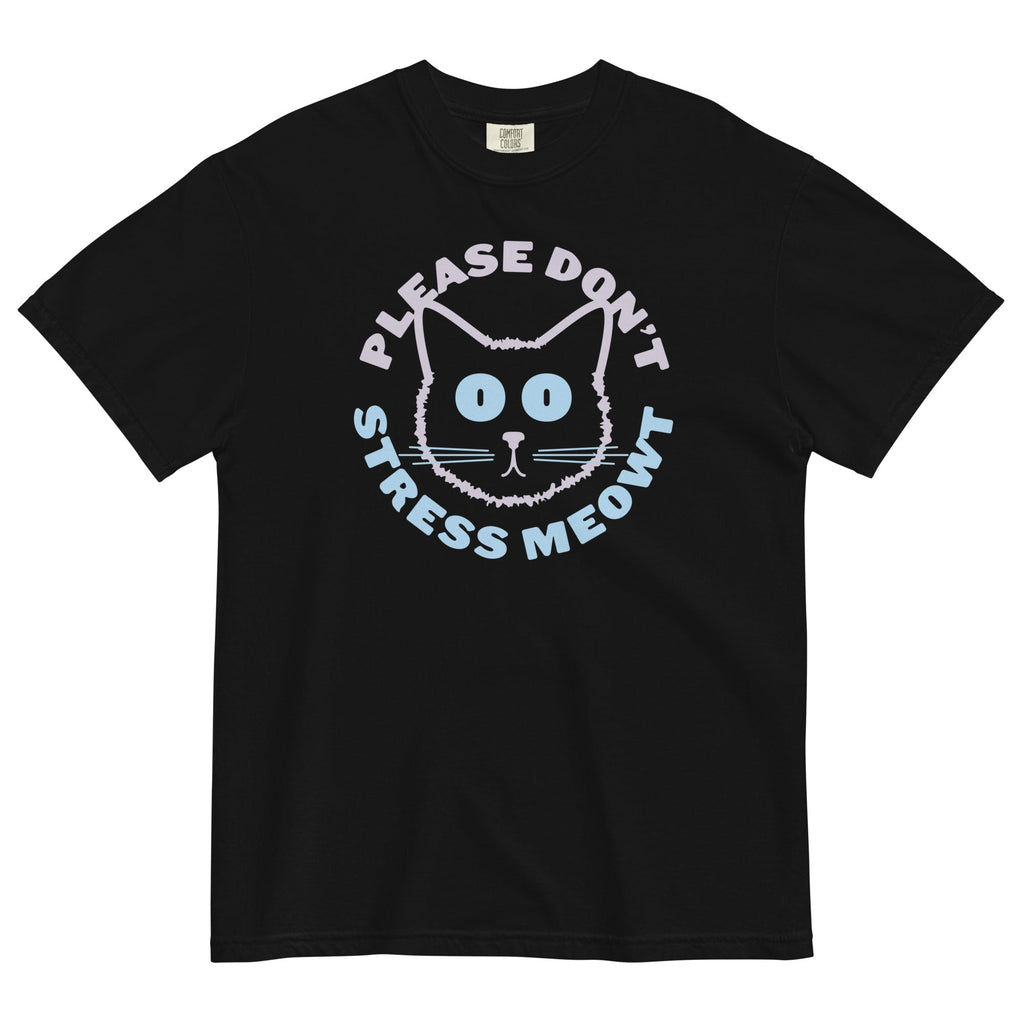 Please Don't Stress Meowt Men's Relaxed Fit - Adult & Kids T-Shirts, Sweatshirts & Hoodies apparel design preview 1