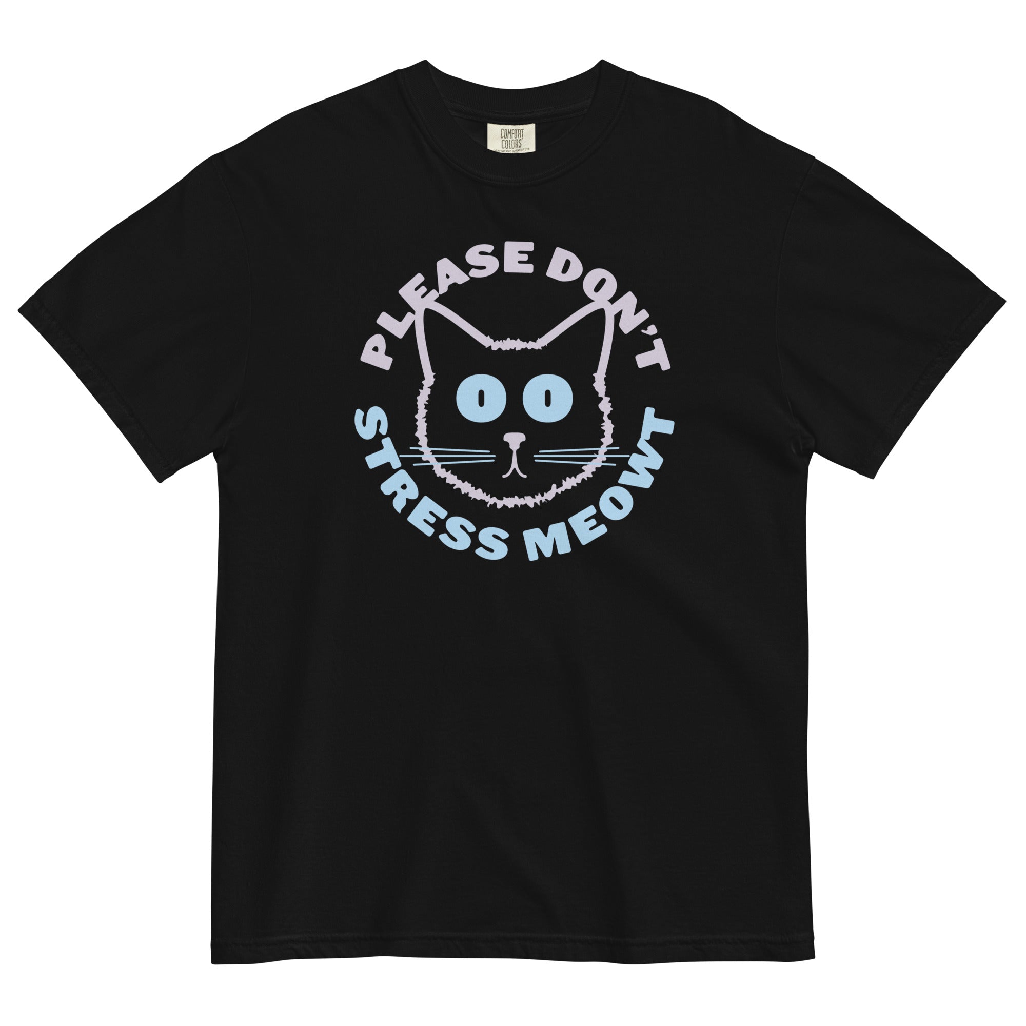 Please Don't Stress Meowt Men's Relaxed Fit - Adult & Kids T-Shirts, Sweatshirts & Hoodies apparel design preview 1