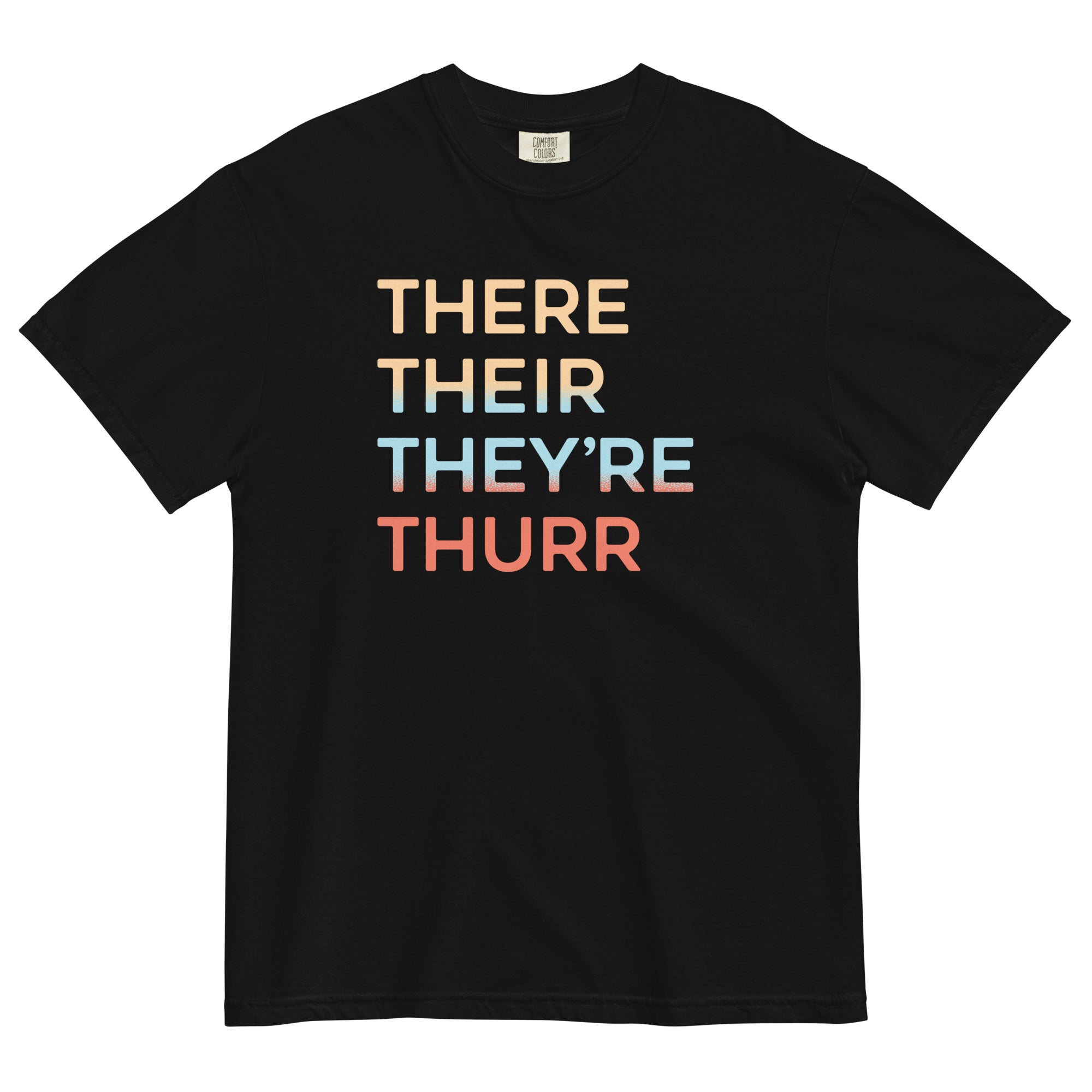 There Their They're Thurr Men's Relaxed Fit - Adult & Kids T-Shirts, Sweatshirts & Hoodies apparel design preview 1
