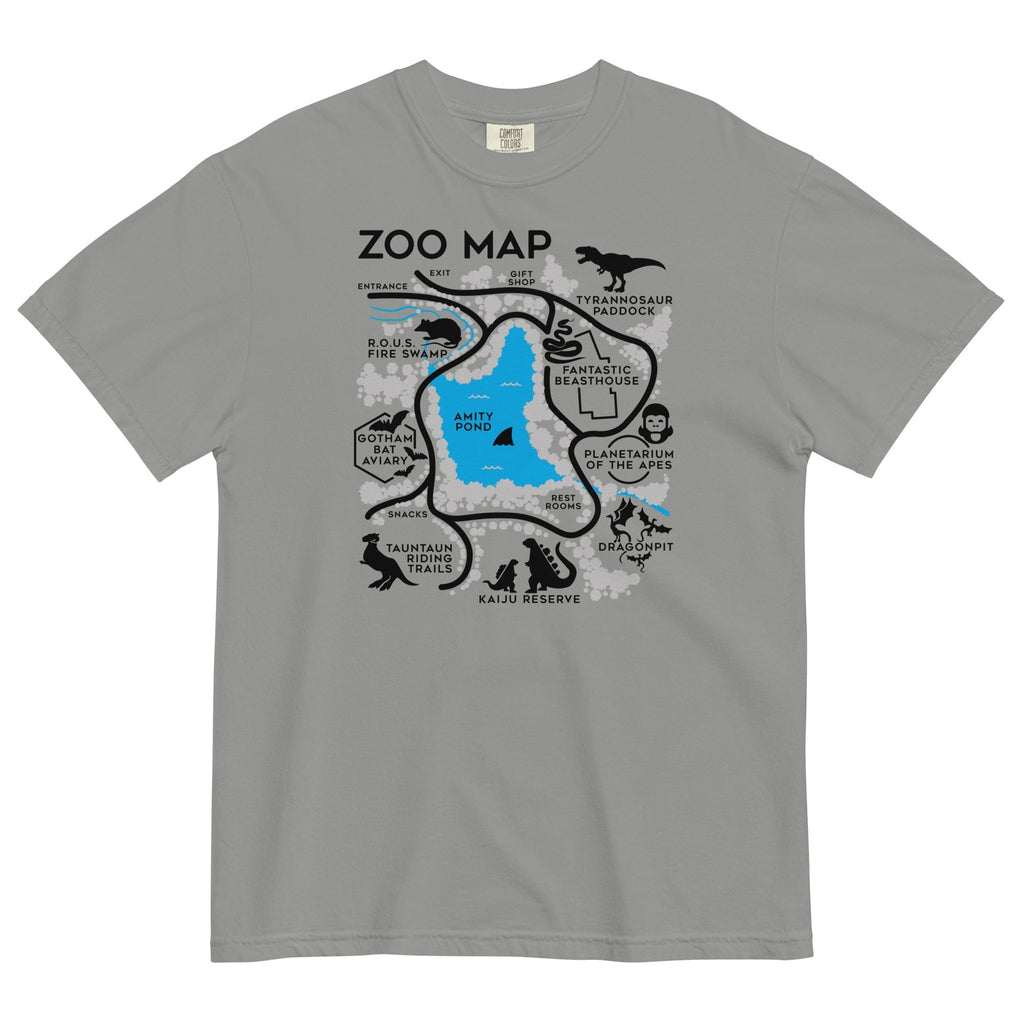 Zoo Map Men's Relaxed Fit - Adult & Kids T-Shirts, Sweatshirts & Hoodies apparel design preview 1