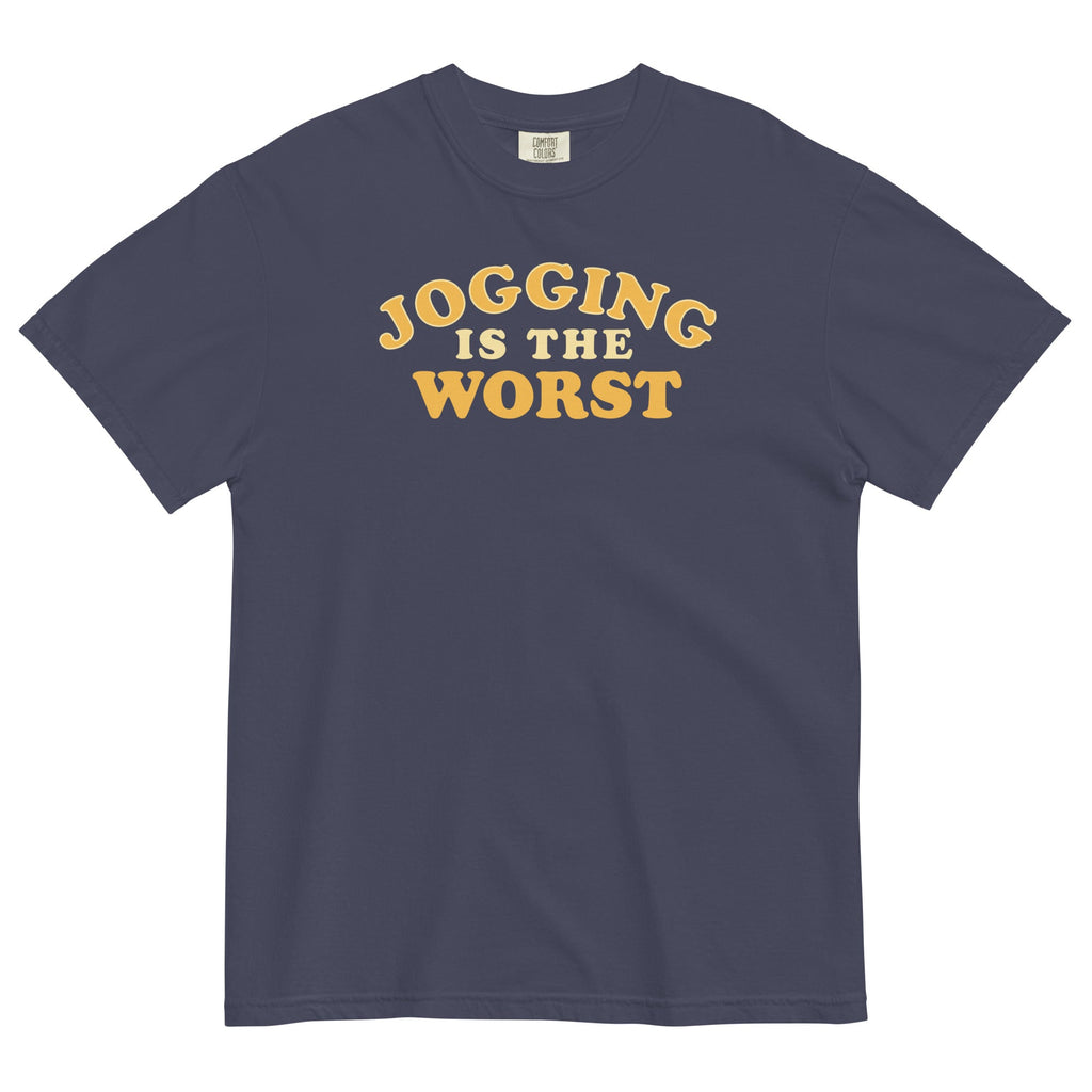 Jogging Is The Worst Men's Relaxed Fit - Adult & Kids T-Shirts, Sweatshirts & Hoodies apparel design preview 1