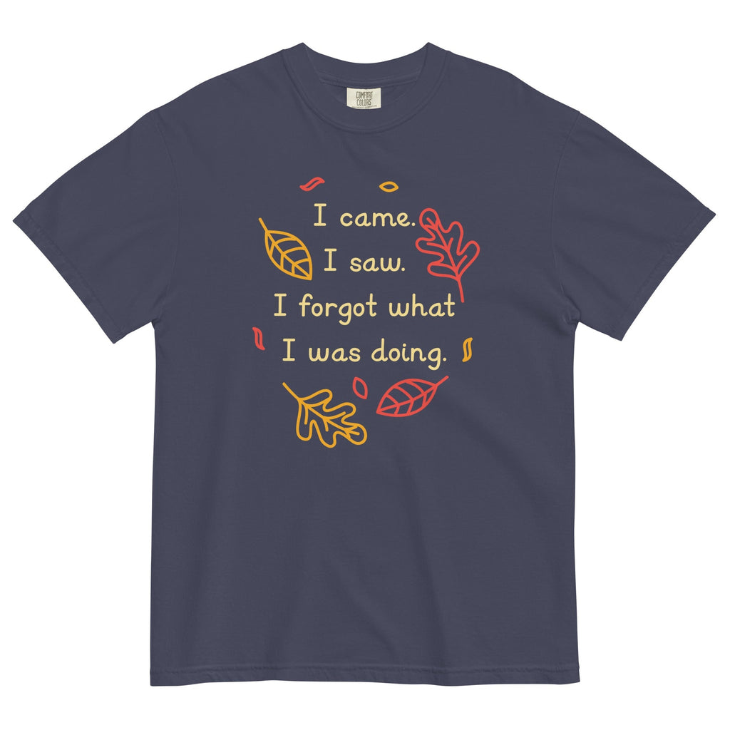 I Came. Saw. Forgot What Was Doing. Men's Relaxed Fit - Adult & Kids T-Shirts, Sweatshirts & Hoodies apparel design preview 1