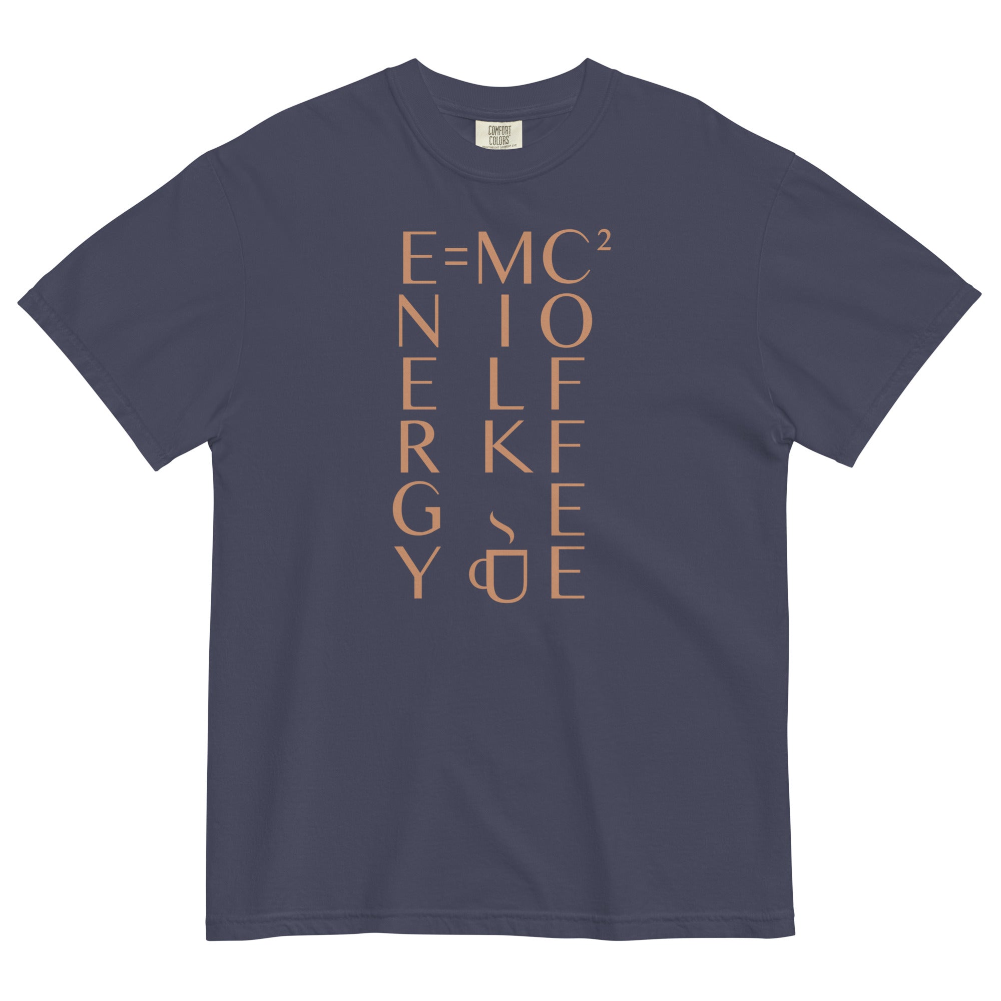 Energy Equals Milk Times Coffee Squared Men's Relaxed - Adult & Kids T-Shirts, Sweatshirts & Hoodies apparel design preview 1
