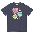 Candy Hearts Men's Relaxed Fit - Adult & Kids T-Shirts, Sweatshirts & Hoodies apparel design preview 1