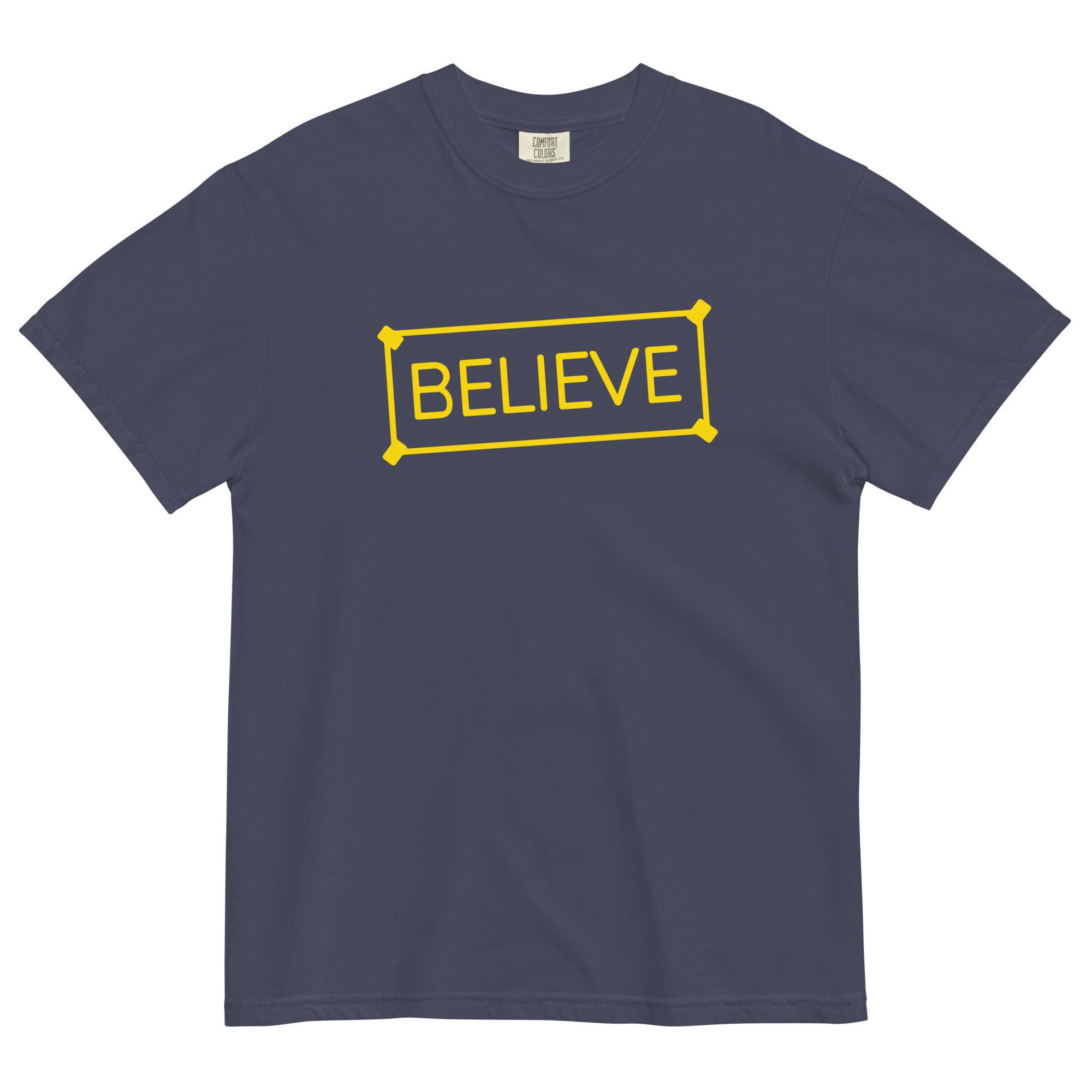 Believe Sign Men's Relaxed Fit - Adult & Kids T-Shirts, Sweatshirts & Hoodies apparel design preview 1