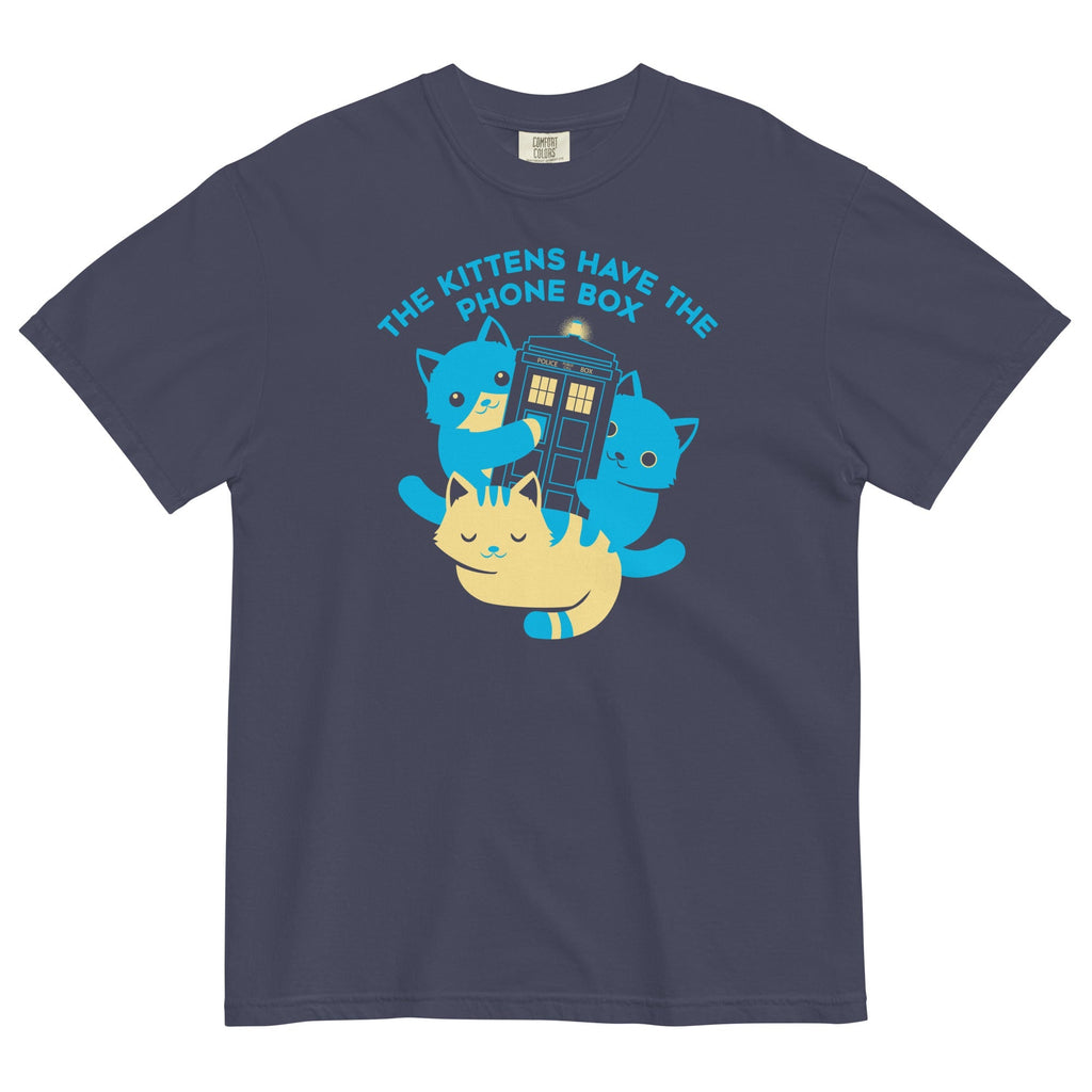 The Kittens Have Phone Box Men's Relaxed Fit - Adult & Kids T-Shirts, Sweatshirts & Hoodies apparel design preview 1