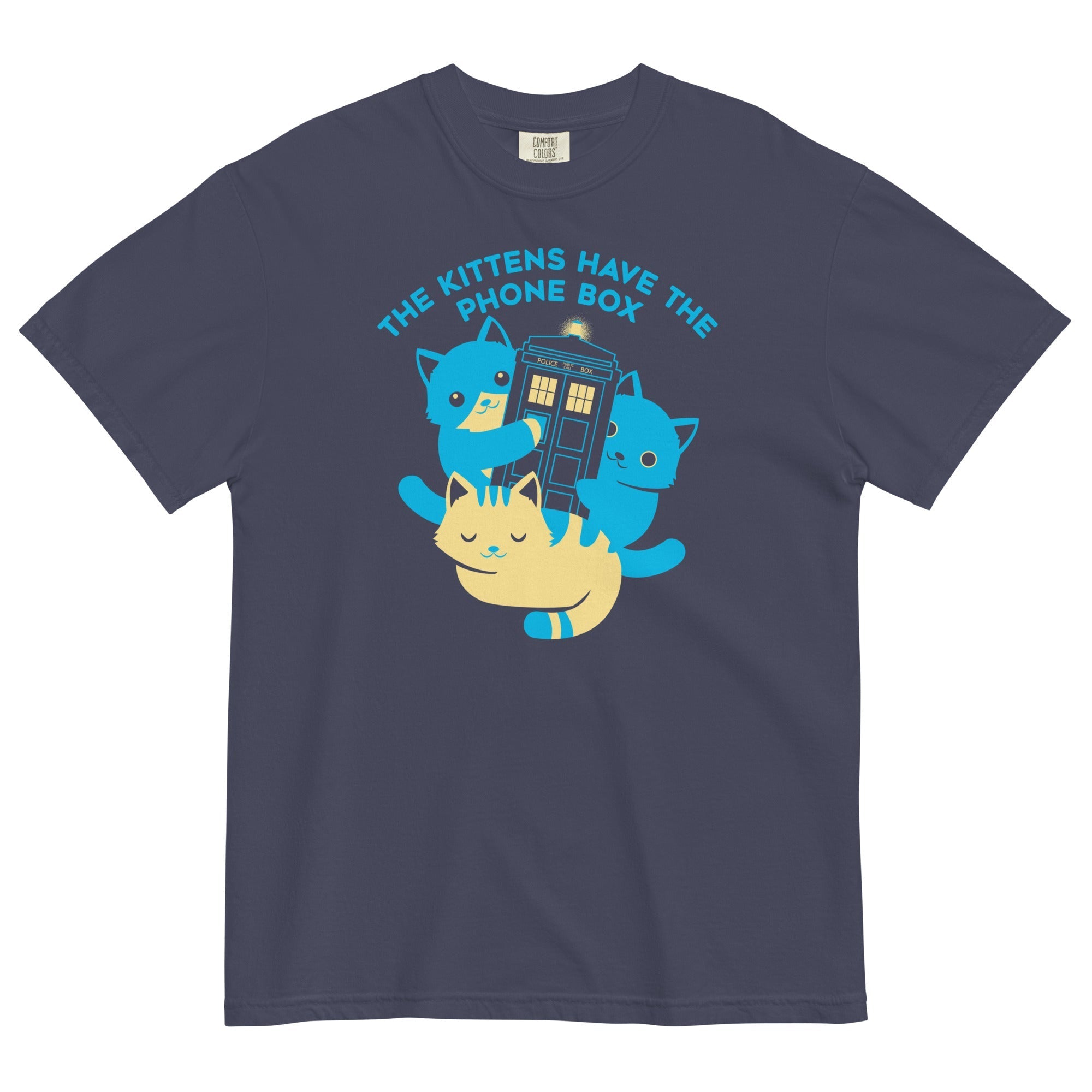 The Kittens Have Phone Box Men's Relaxed Fit - Adult & Kids T-Shirts, Sweatshirts & Hoodies apparel design preview 1