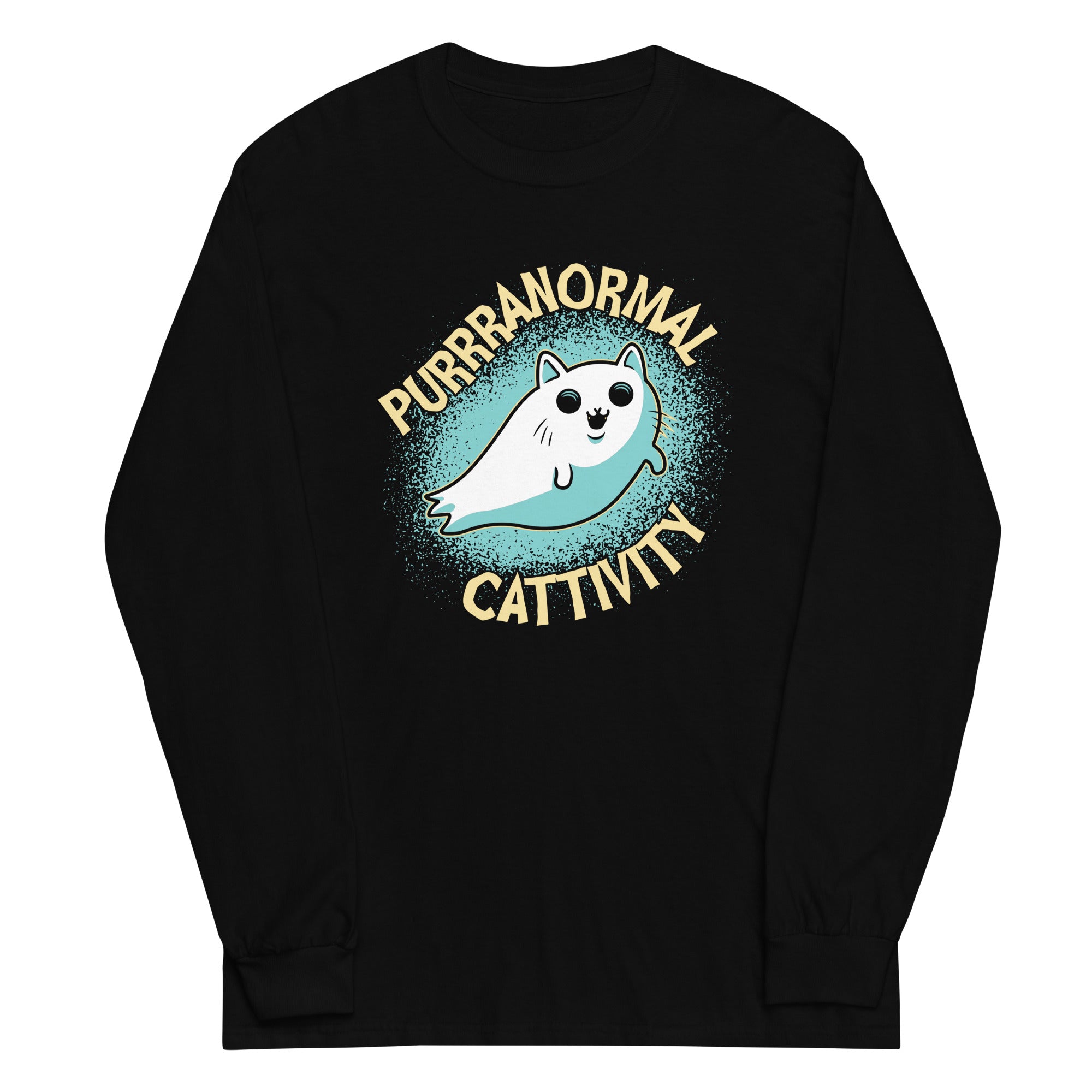 Purrranormal Cattivity - Adult & Kids T-Shirts, Sweatshirts & Hoodies apparel design preview 1