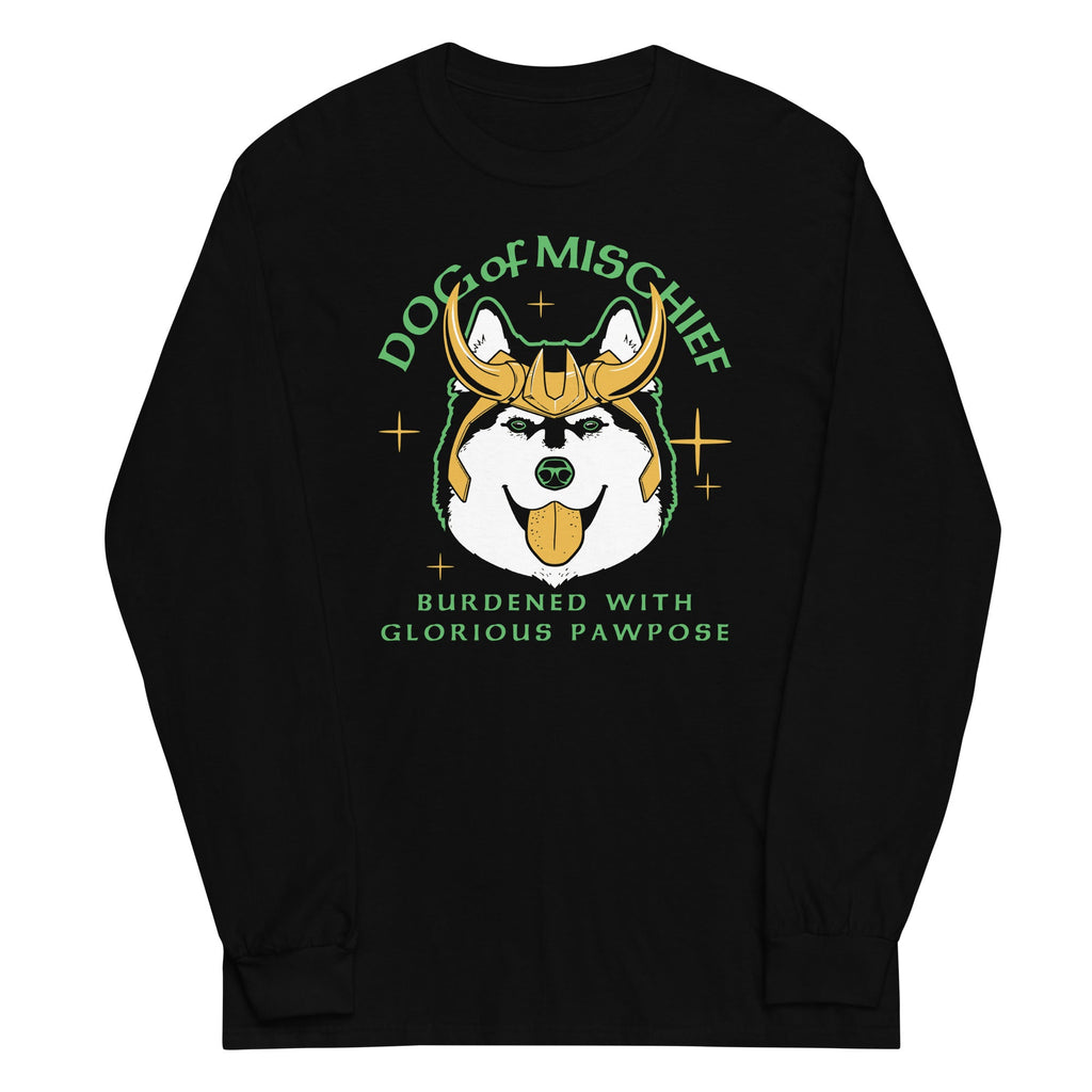 Dog Of Mischief - Adult & Kids T-Shirts, Sweatshirts & Hoodies apparel design preview 1