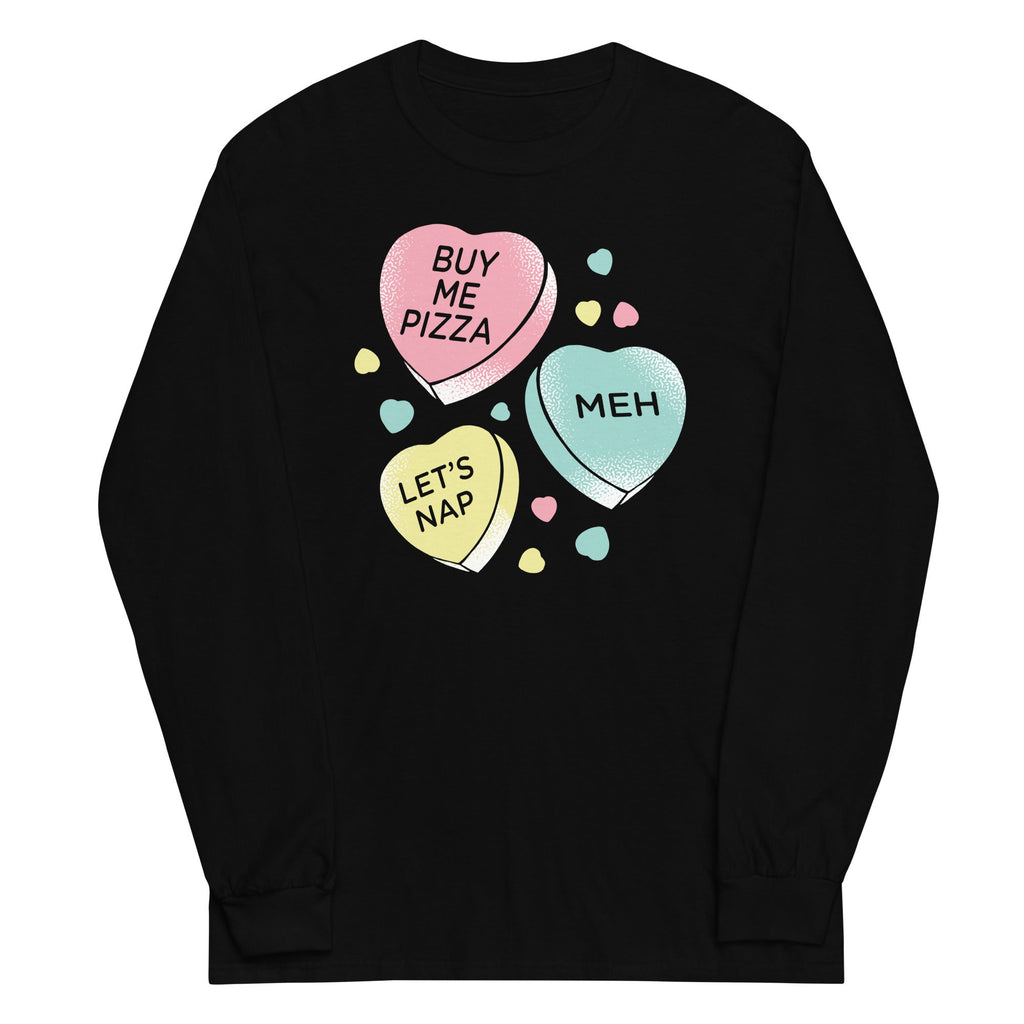 Candy Hearts - Adult & Kids T-Shirts, Sweatshirts & Hoodies apparel design preview 1