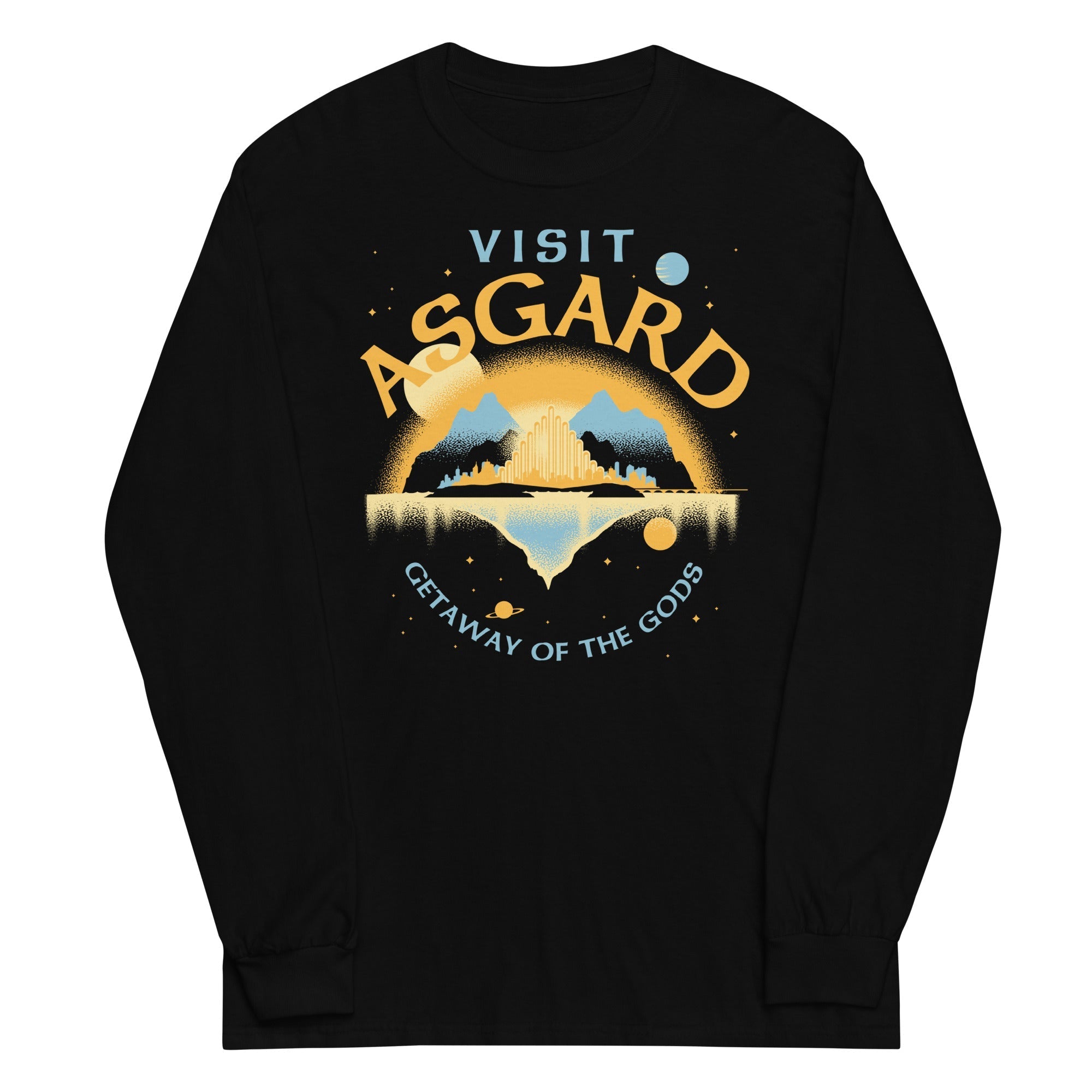 Visit Asgard - Adult & Kids T-Shirts, Sweatshirts & Hoodies apparel design preview 1