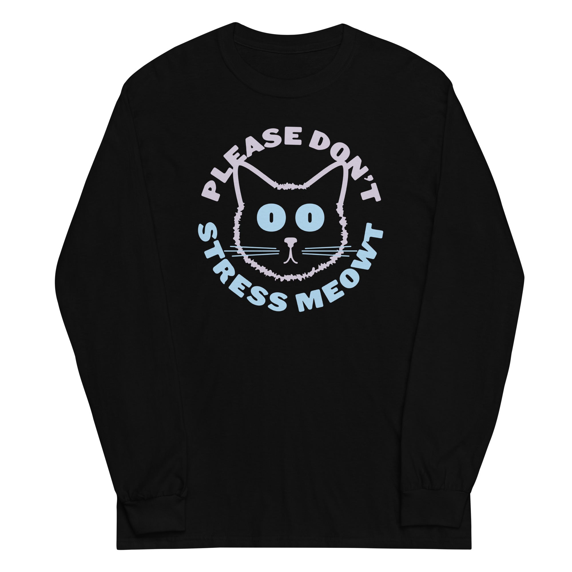 Please Don't Stress Meowt - Adult & Kids T-Shirts, Sweatshirts & Hoodies apparel design preview 1