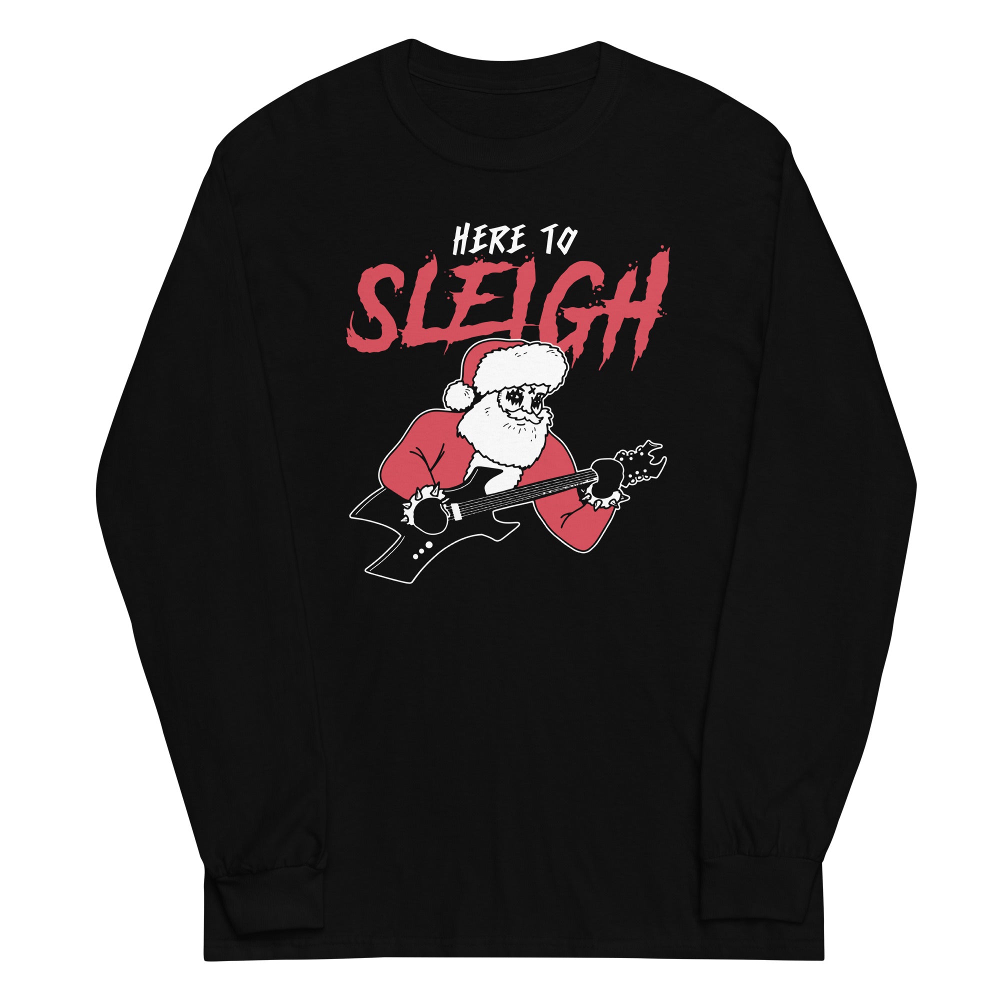 Here to Sleigh - Adult & Kids T-Shirts, Sweatshirts & Hoodies apparel design preview 1
