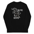 Let's Hear It For The Boos - Adult & Kids T-Shirts, Sweatshirts & Hoodies apparel design preview 1