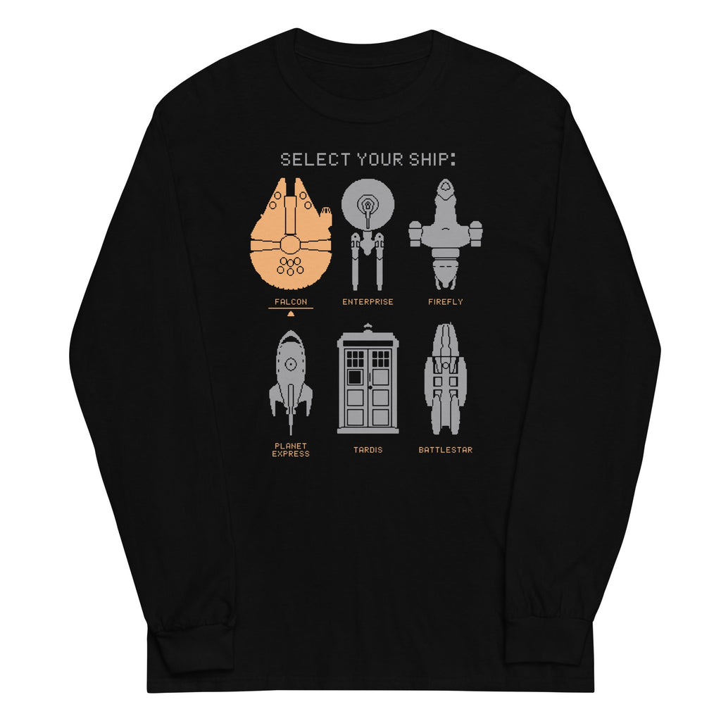 Select Your Ship - Adult & Kids T-Shirts, Sweatshirts & Hoodies apparel design preview 1