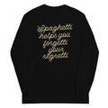 Spaghetti Helps You Forgetti Your Regretti - Adult & Kids T-Shirts, Sweatshirts & Hoodies apparel design preview 1