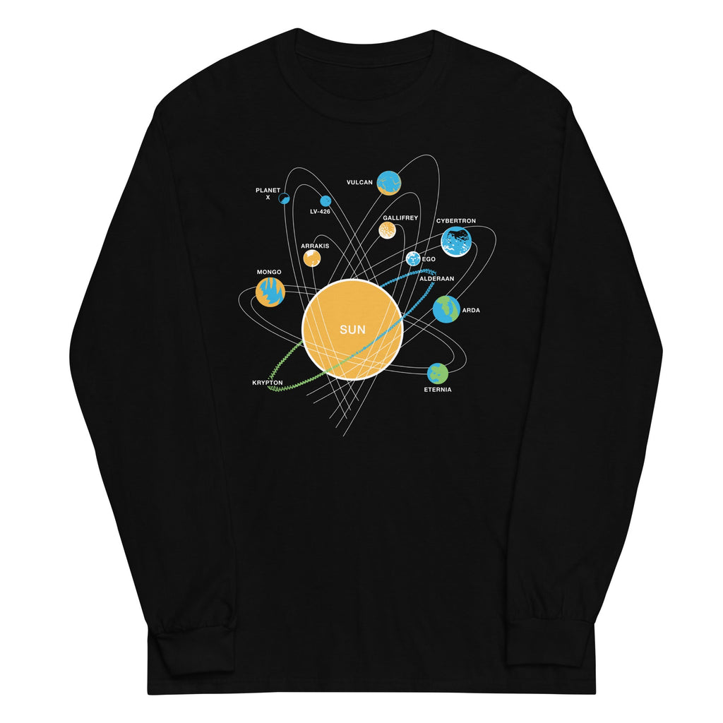 Solar System - Adult & Kids T-Shirts, Sweatshirts & Hoodies apparel design preview 1
