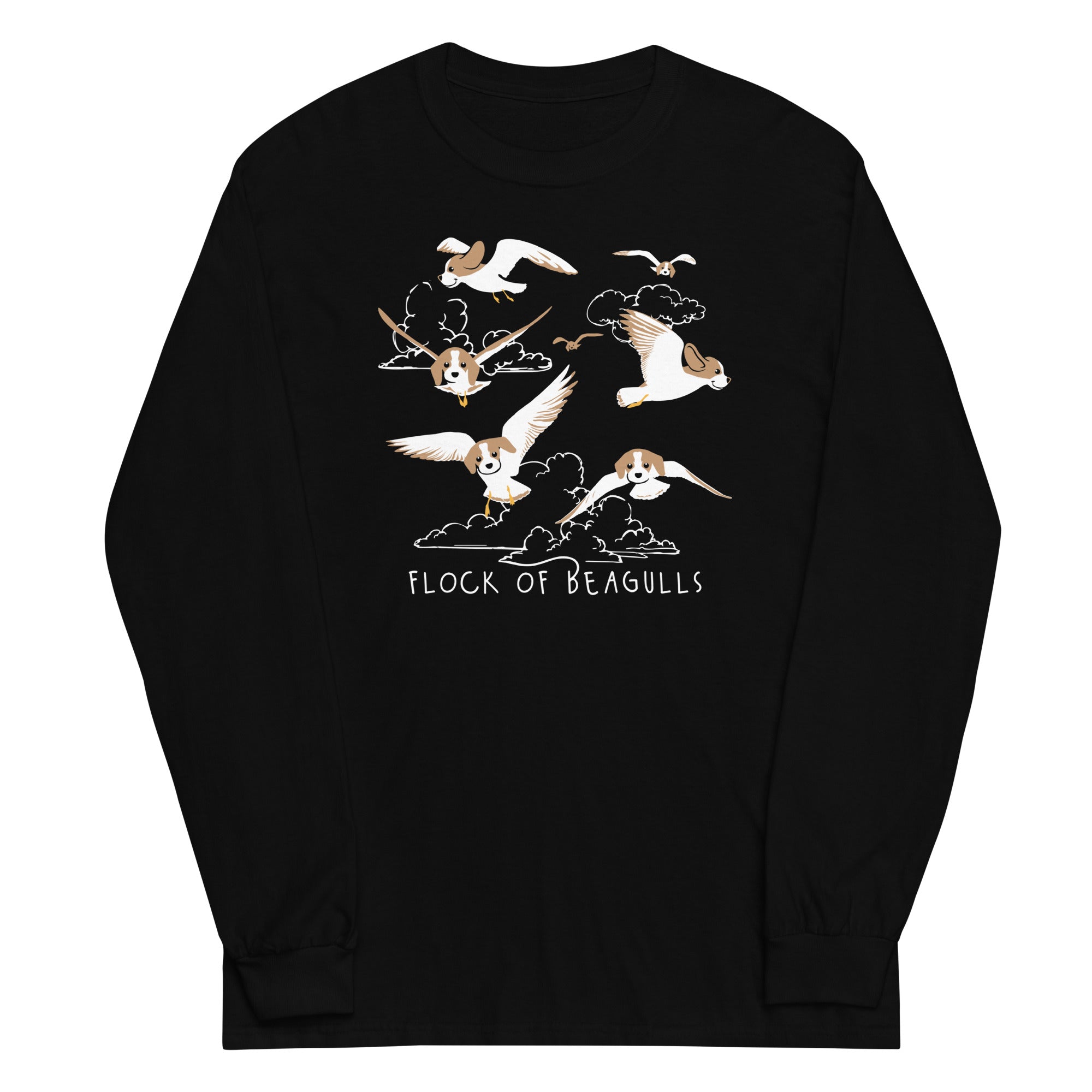 Flock Of Beagulls - Adult & Kids T-Shirts, Sweatshirts & Hoodies apparel design preview 1