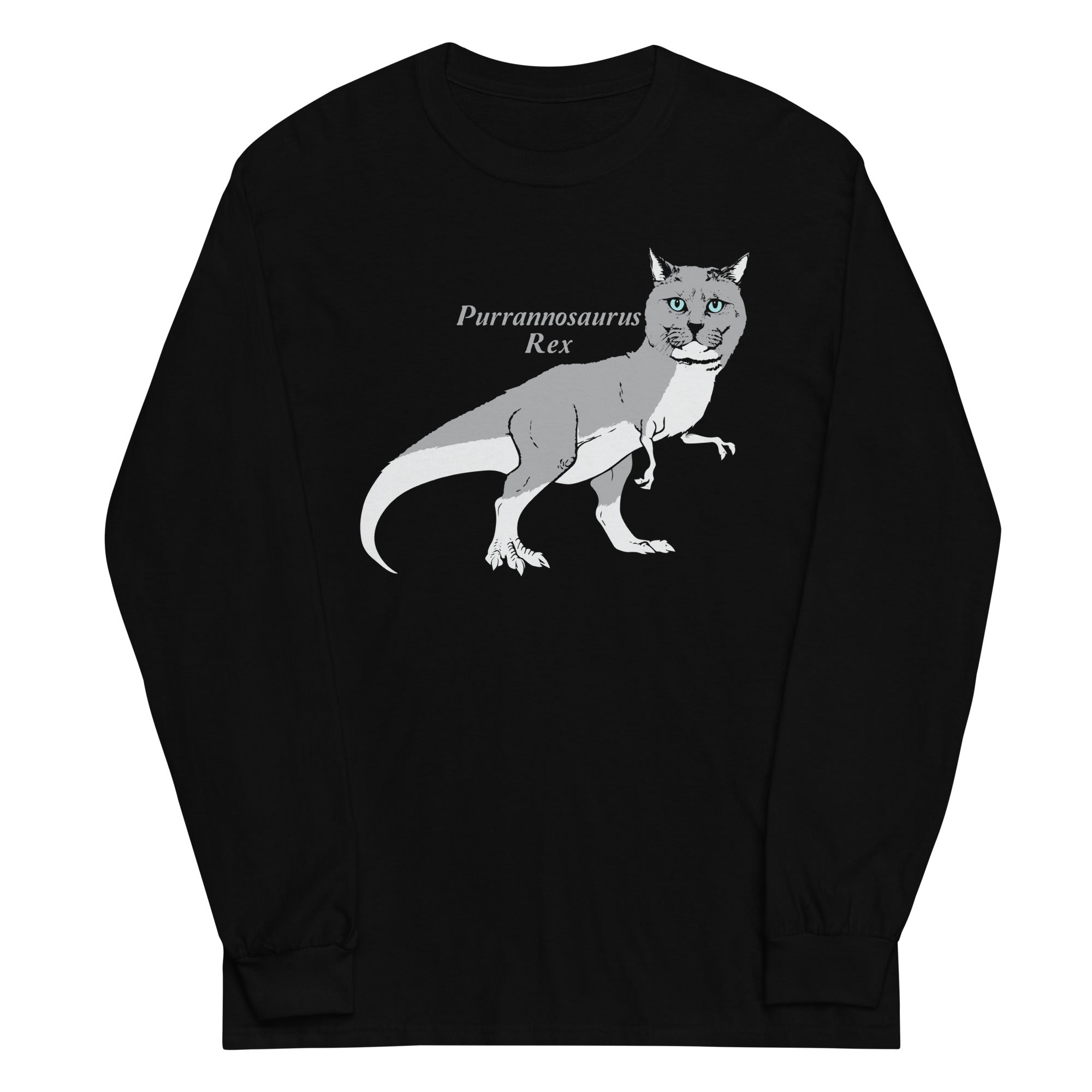Purrannosaurus Rex - Adult & Kids T-Shirts, Sweatshirts & Hoodies apparel design preview 1