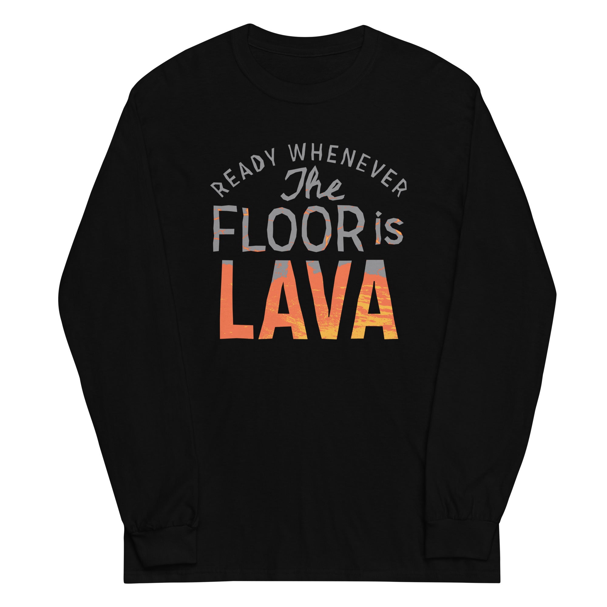 The Floor Is Lava - Adult & Kids T-Shirts, Sweatshirts & Hoodies apparel design preview 1