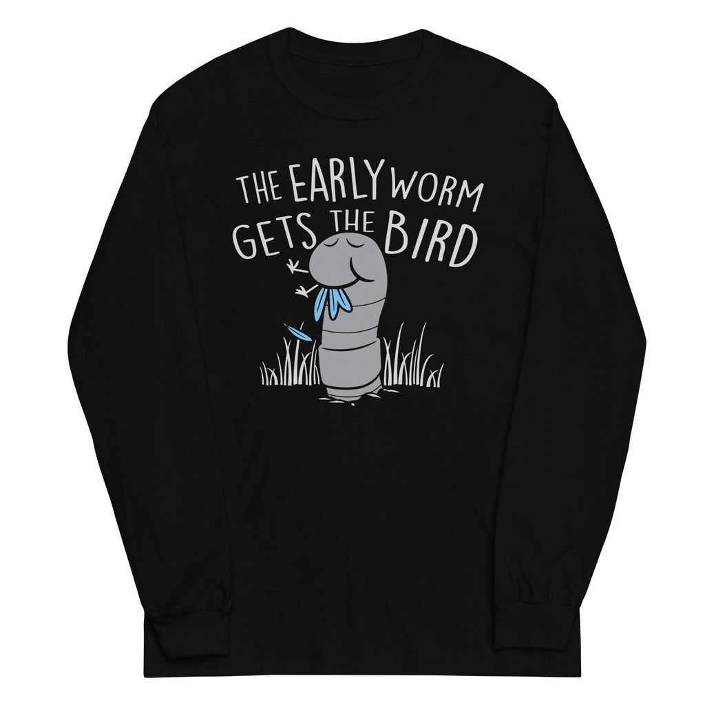 The Early Worm Gets Bird - Adult & Kids T-Shirts, Sweatshirts & Hoodies apparel design preview 1