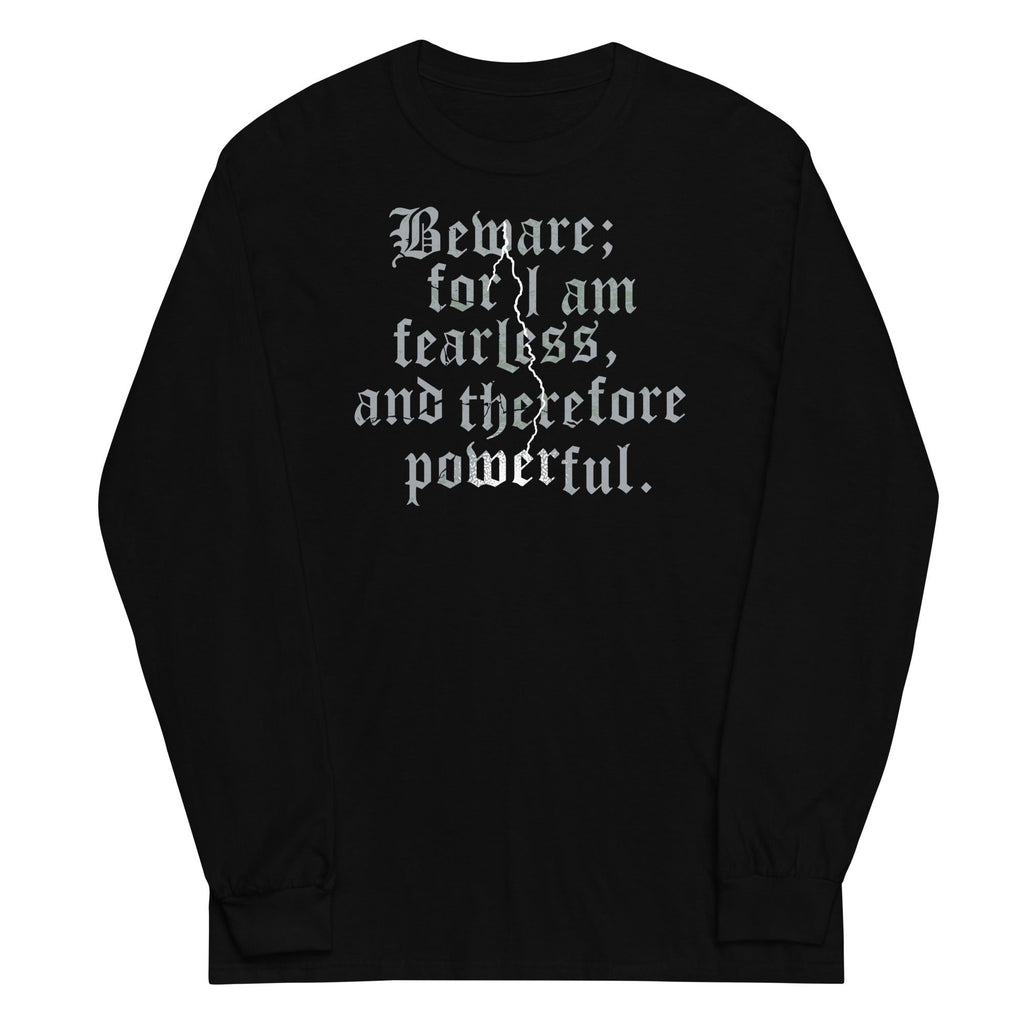 Beware; For I Am Fearless, And Therefore Powerful - Adult & Kids T-Shirts, Sweatshirts & Hoodies apparel design preview 1