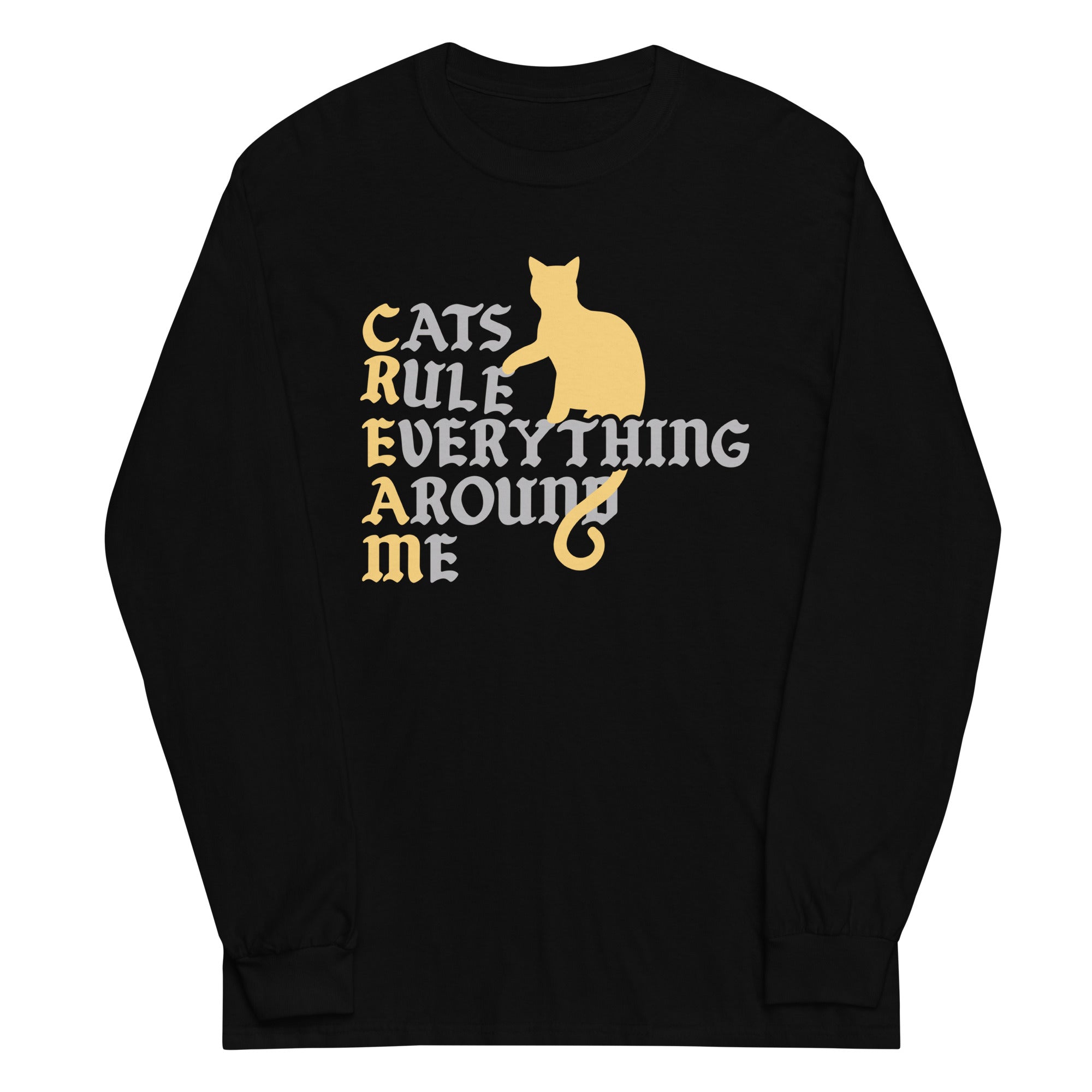 Cats Rule Everything Around Me - Adult & Kids T-Shirts, Sweatshirts & Hoodies apparel design preview 1