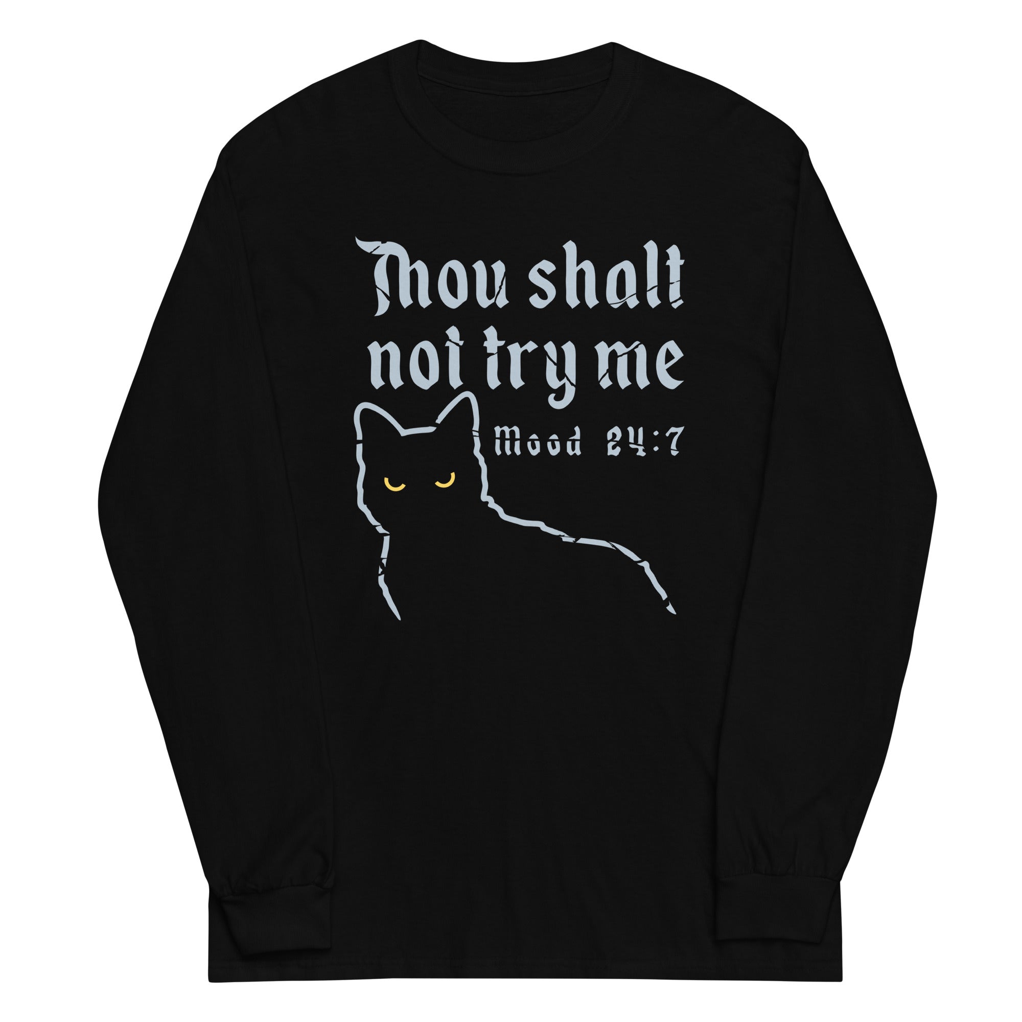 Thou Shalt Not Try Me - Adult & Kids T-Shirts, Sweatshirts & Hoodies apparel design preview 1